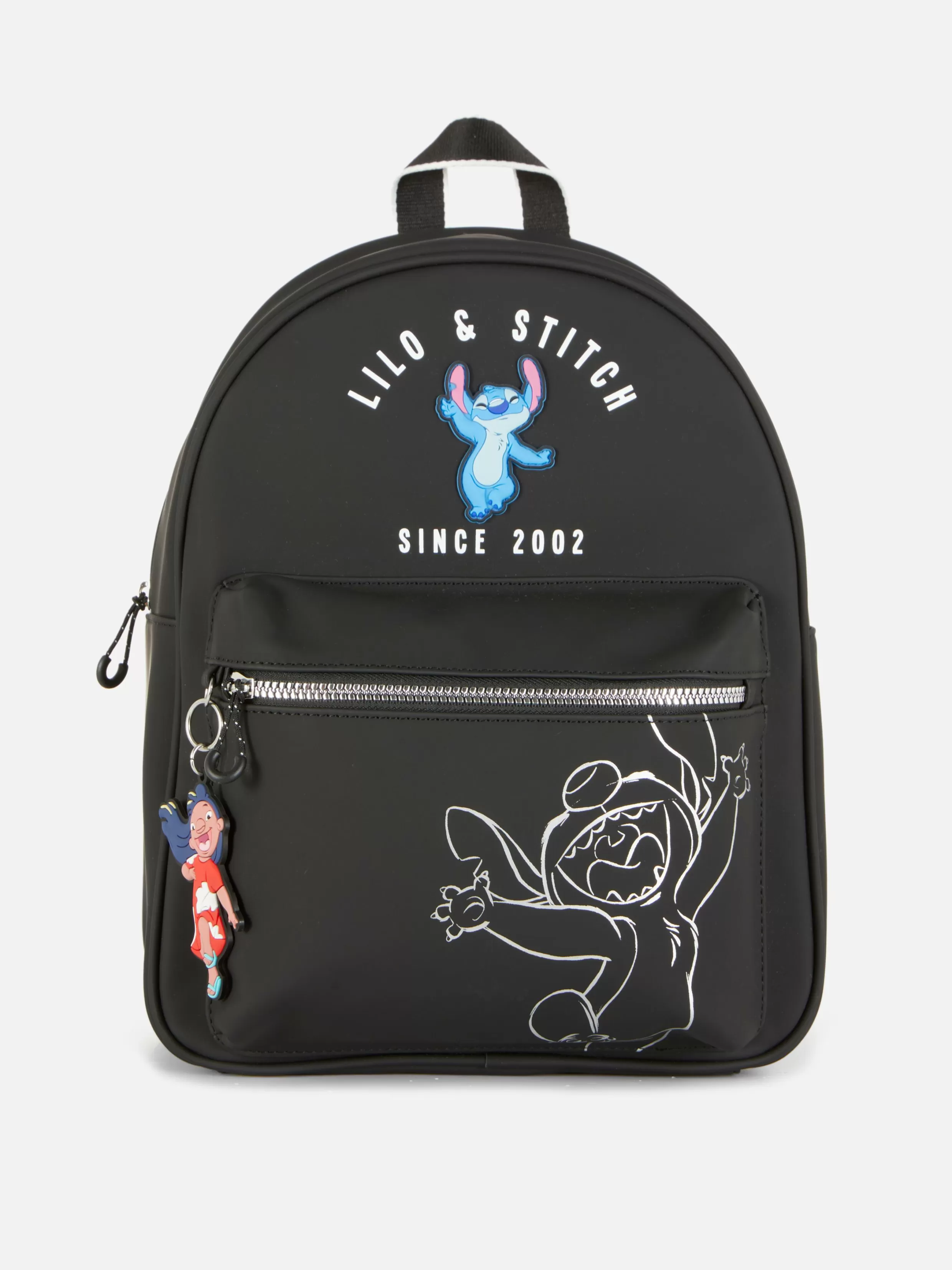 Hot Disney’s Lilo And Stitch Front Pocket Backpack Women Bags And Purses