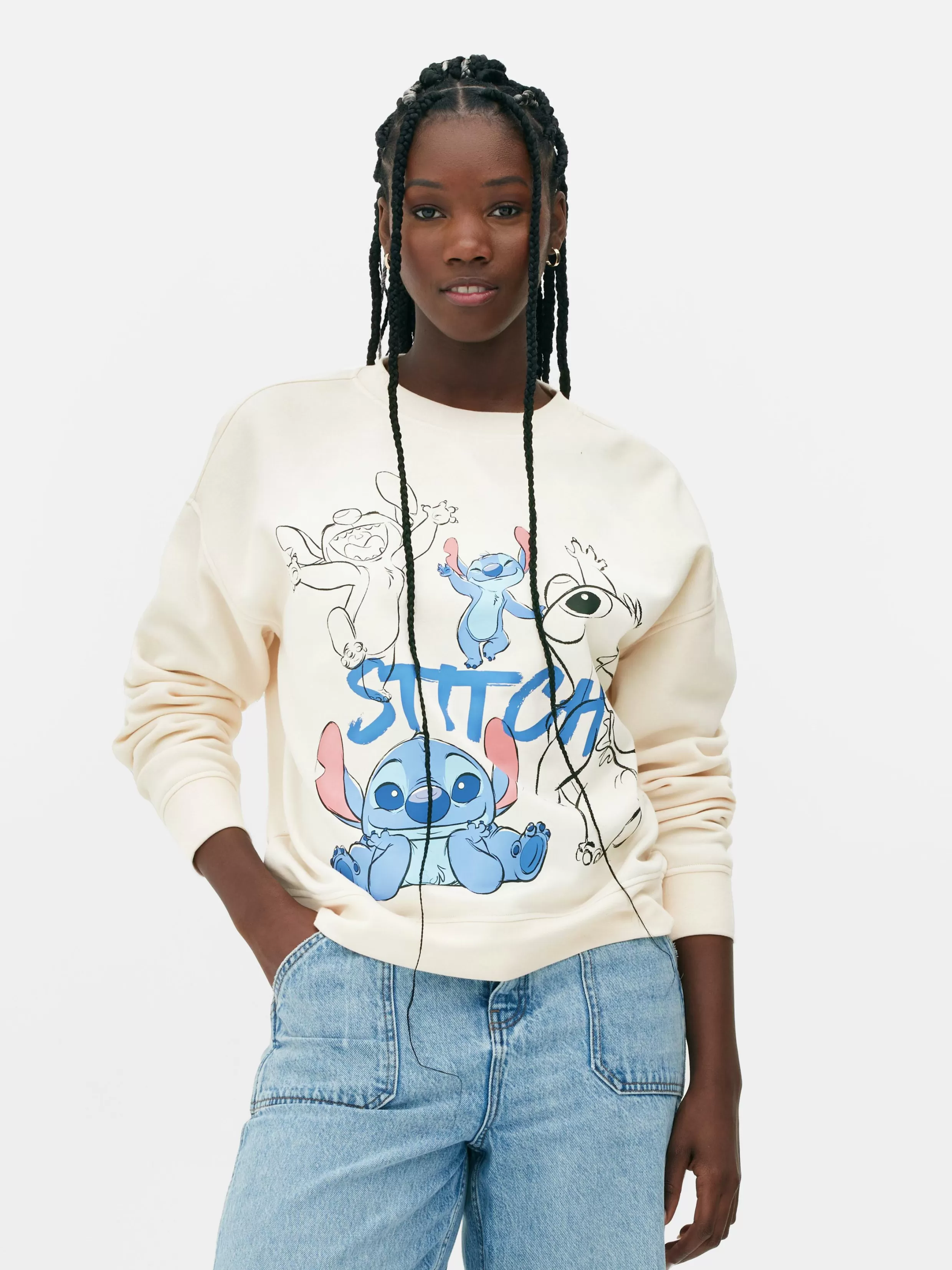 Cheap Disney’s Lilo And Stitch Graphic Sweatshirt Women Graphic Tees And Sweatshirts | Hoodies And Sweatshirts