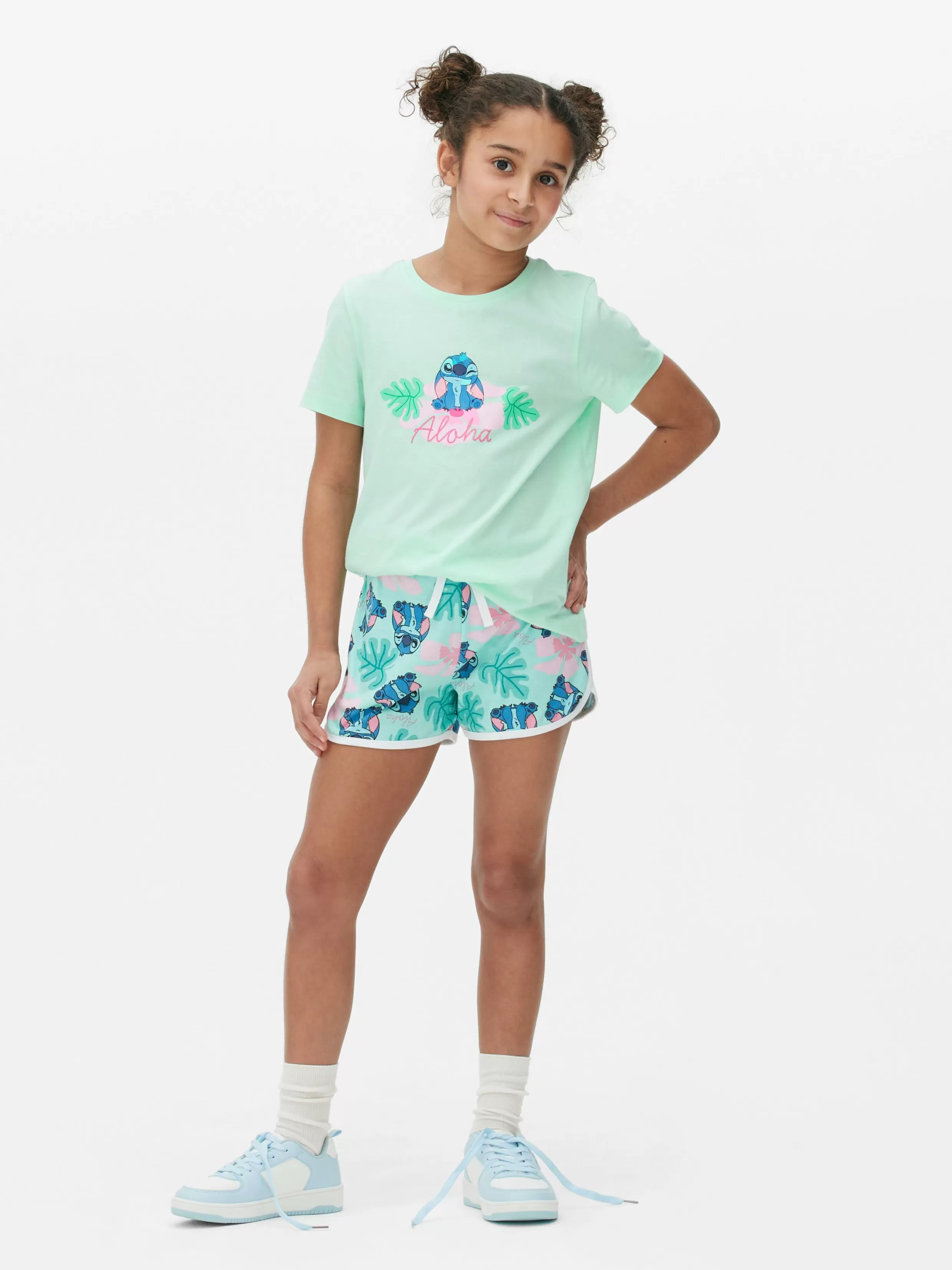 Cheap Disney’s Lilo And Stitch Print Shorts Kids Shorts