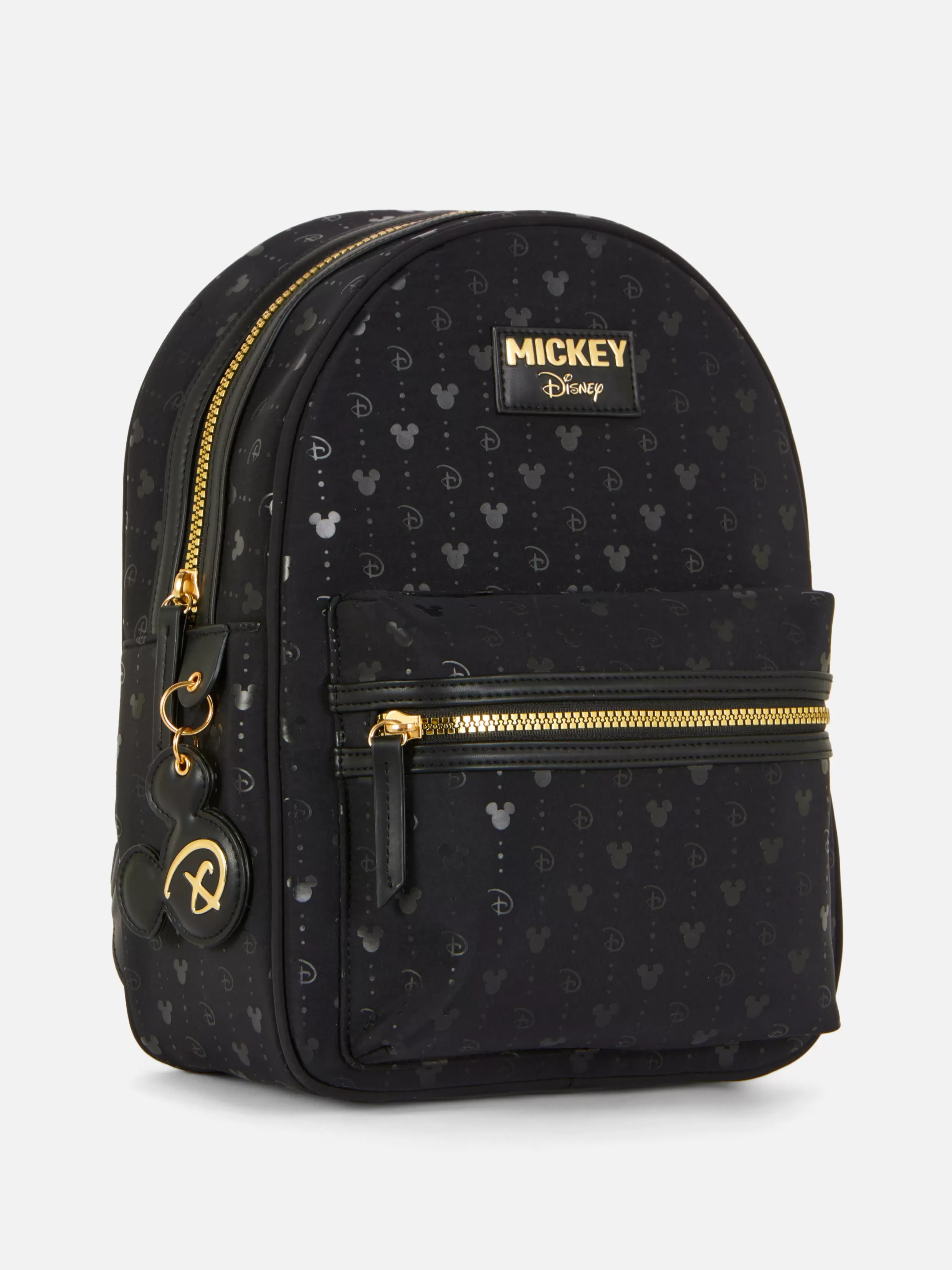 Discount Disney’s Mickey Mouse Gold Tone Monogram Backpack Women Bags And Purses