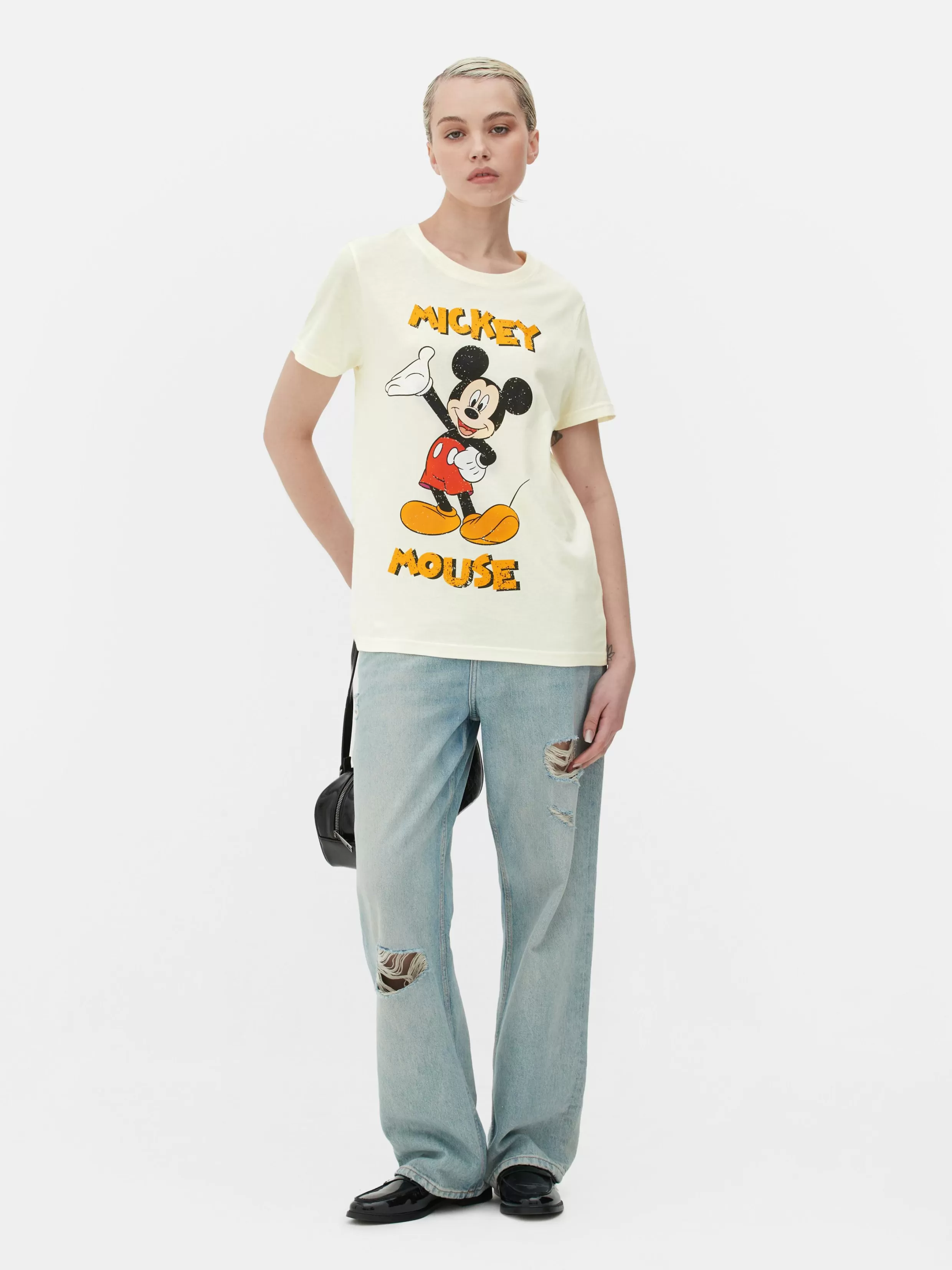 Fashion Disney’s Mickey Mouse T-Shirt Women Tops And T-Shirts