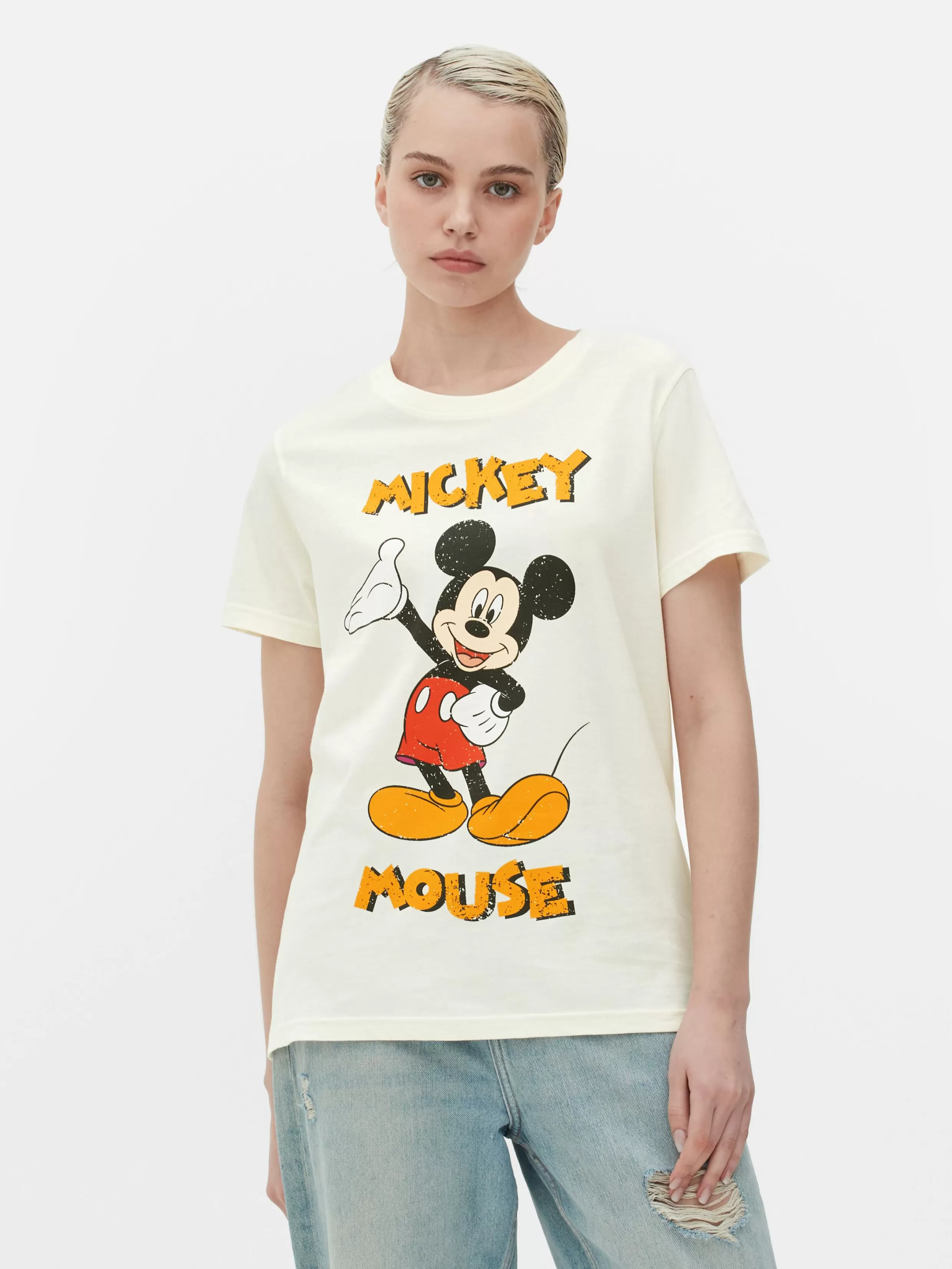 Fashion Disney’s Mickey Mouse T-Shirt Women Tops And T-Shirts