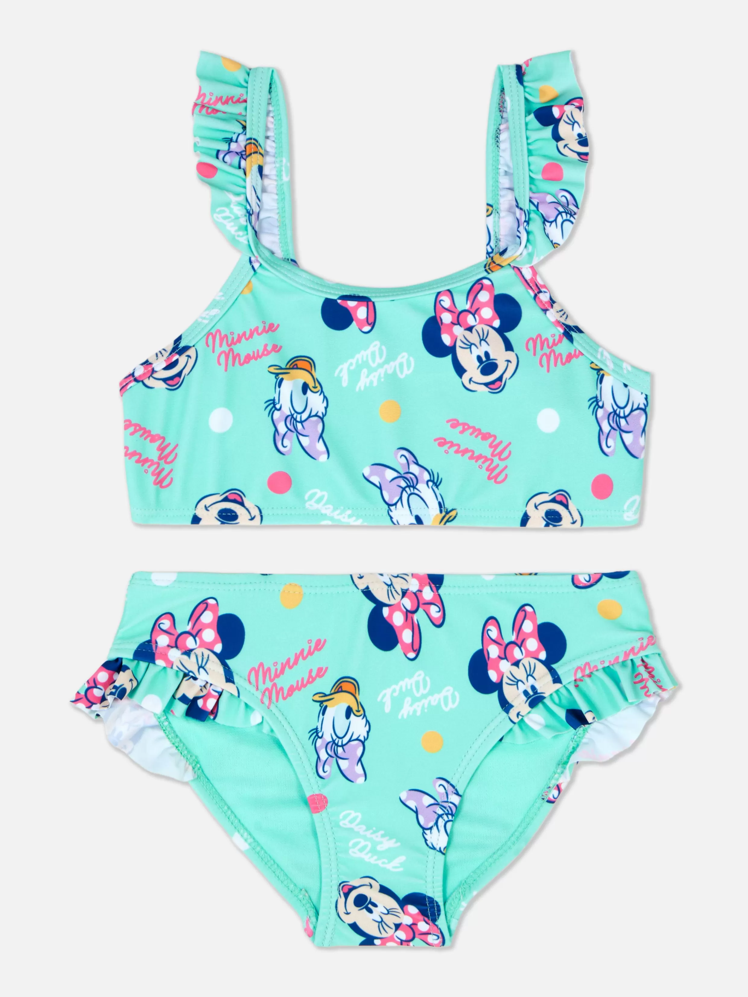 Hot Disney’s Minnie Mouse And Daisy Duck Bikini Kids Swimwear And Beachwear