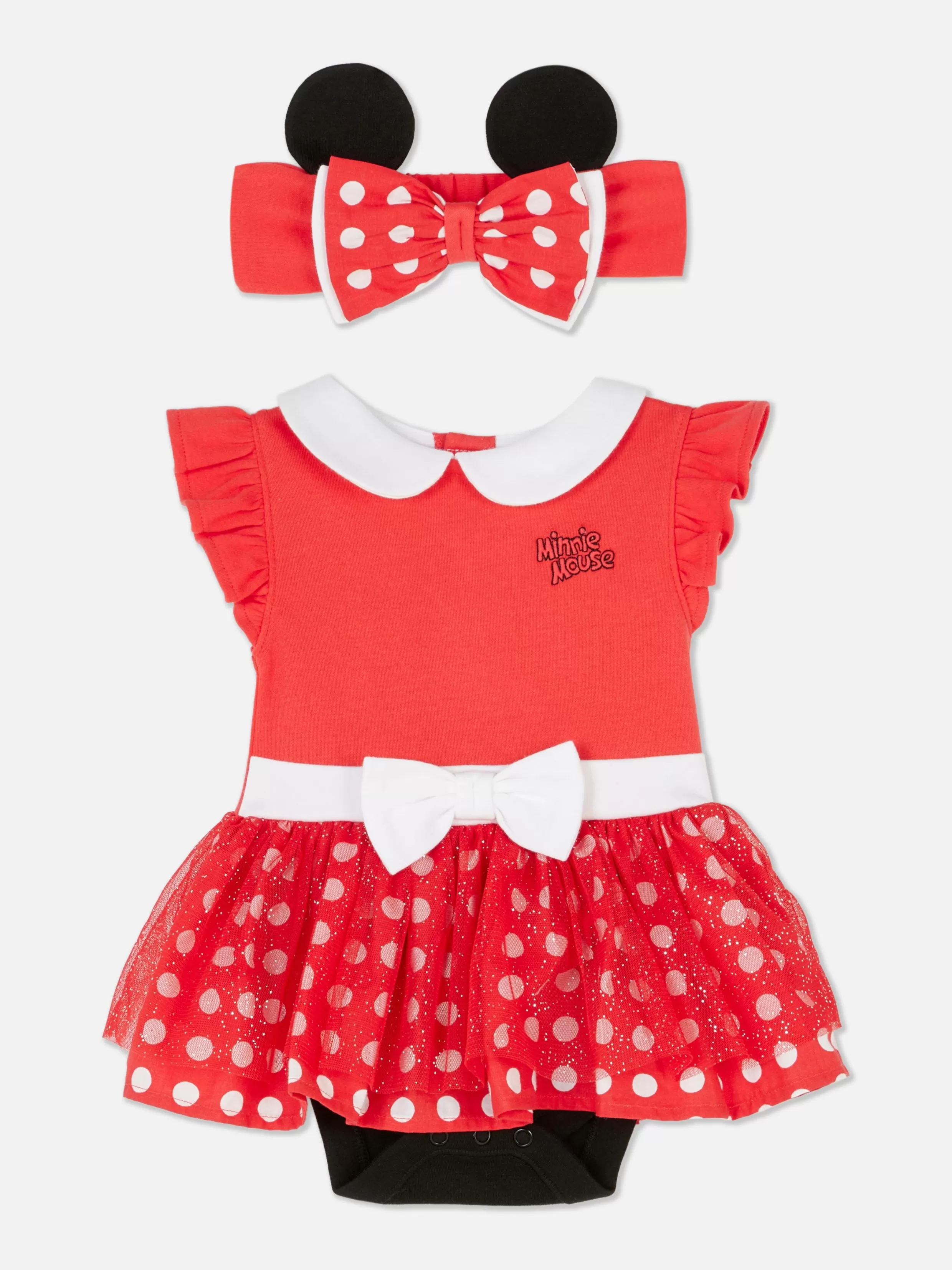 Best Sale Disney’s Minnie Mouse Bodysuit And Headband Jumpsuits And Playsuits