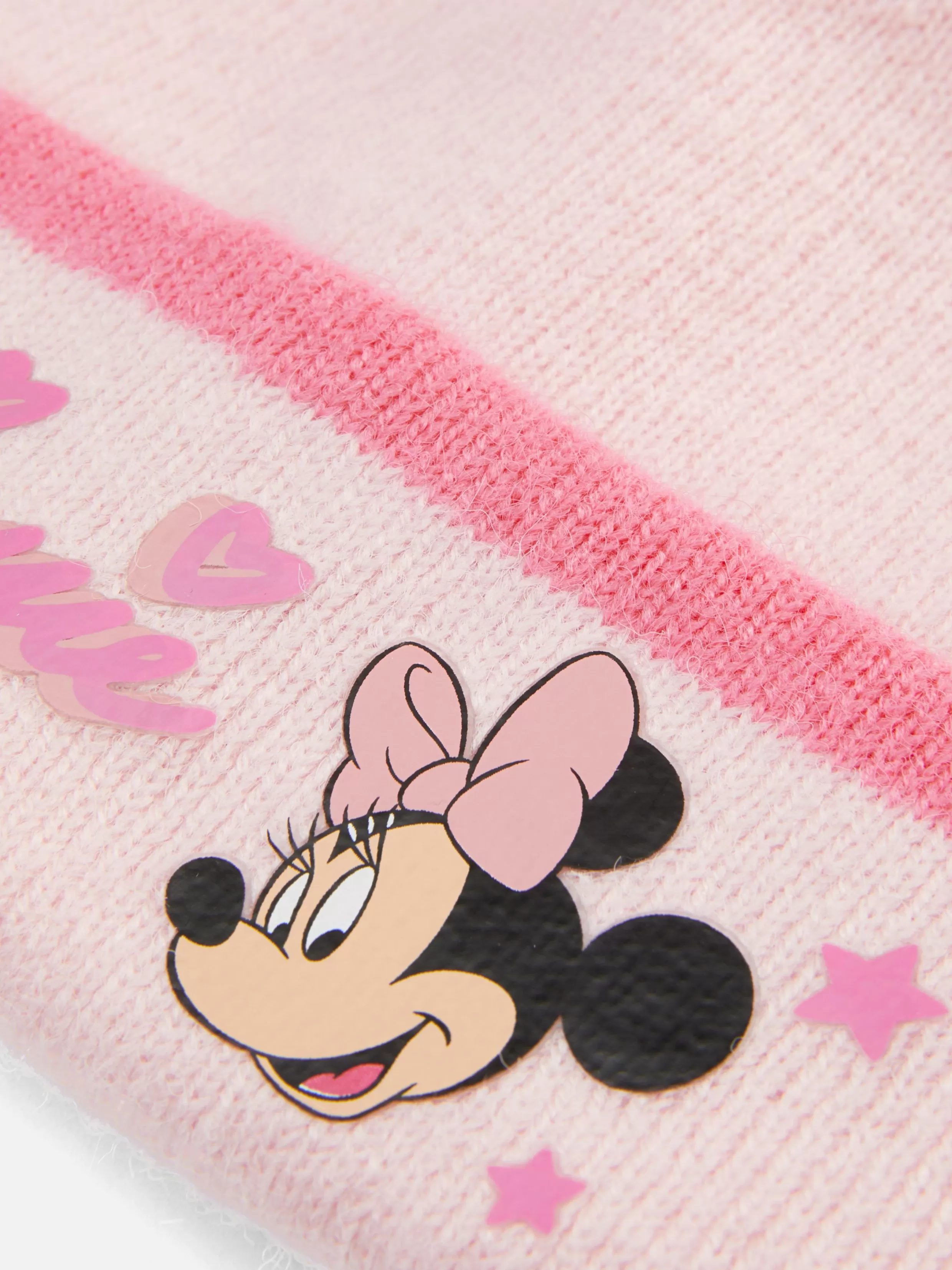 Outlet Disney’s Minnie Mouse Knit Beanie Kids Hats, Gloves And Scarves