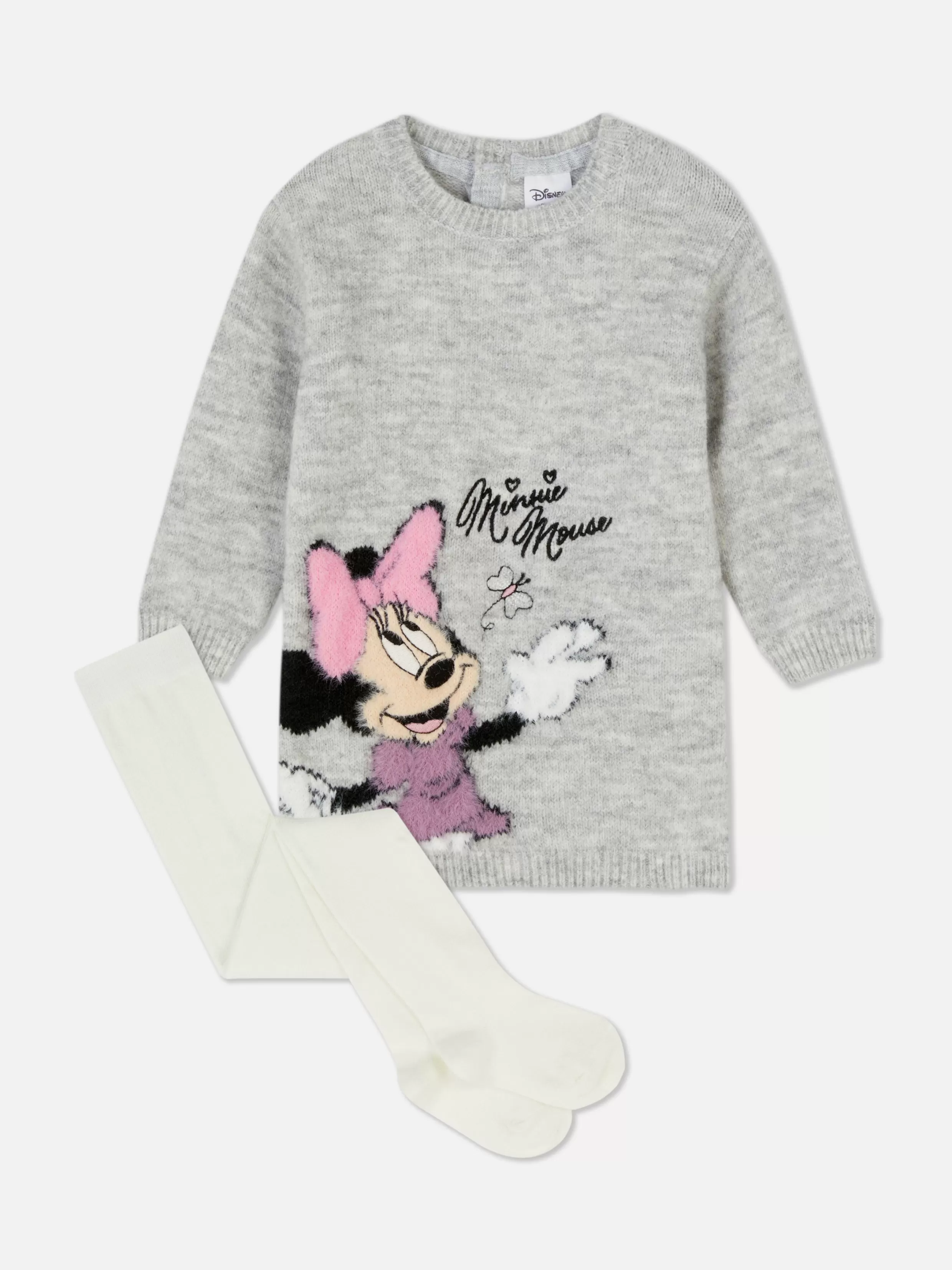 Best Disney’s Minnie Mouse Knit Dress And Tights Set Dresses And Skirts