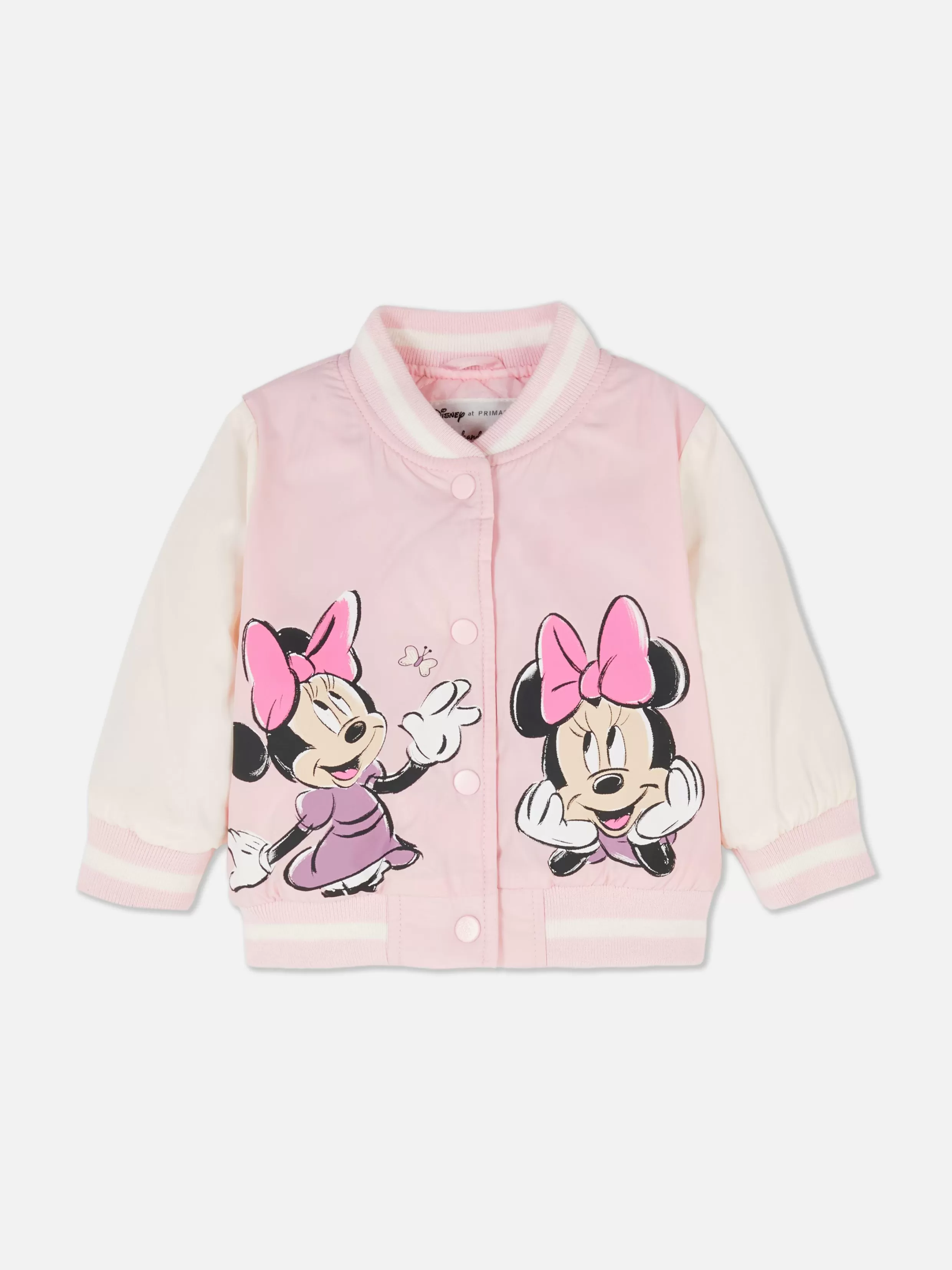 New Disney’s Minnie Mouse Varsity Jacket Coats And Jackets