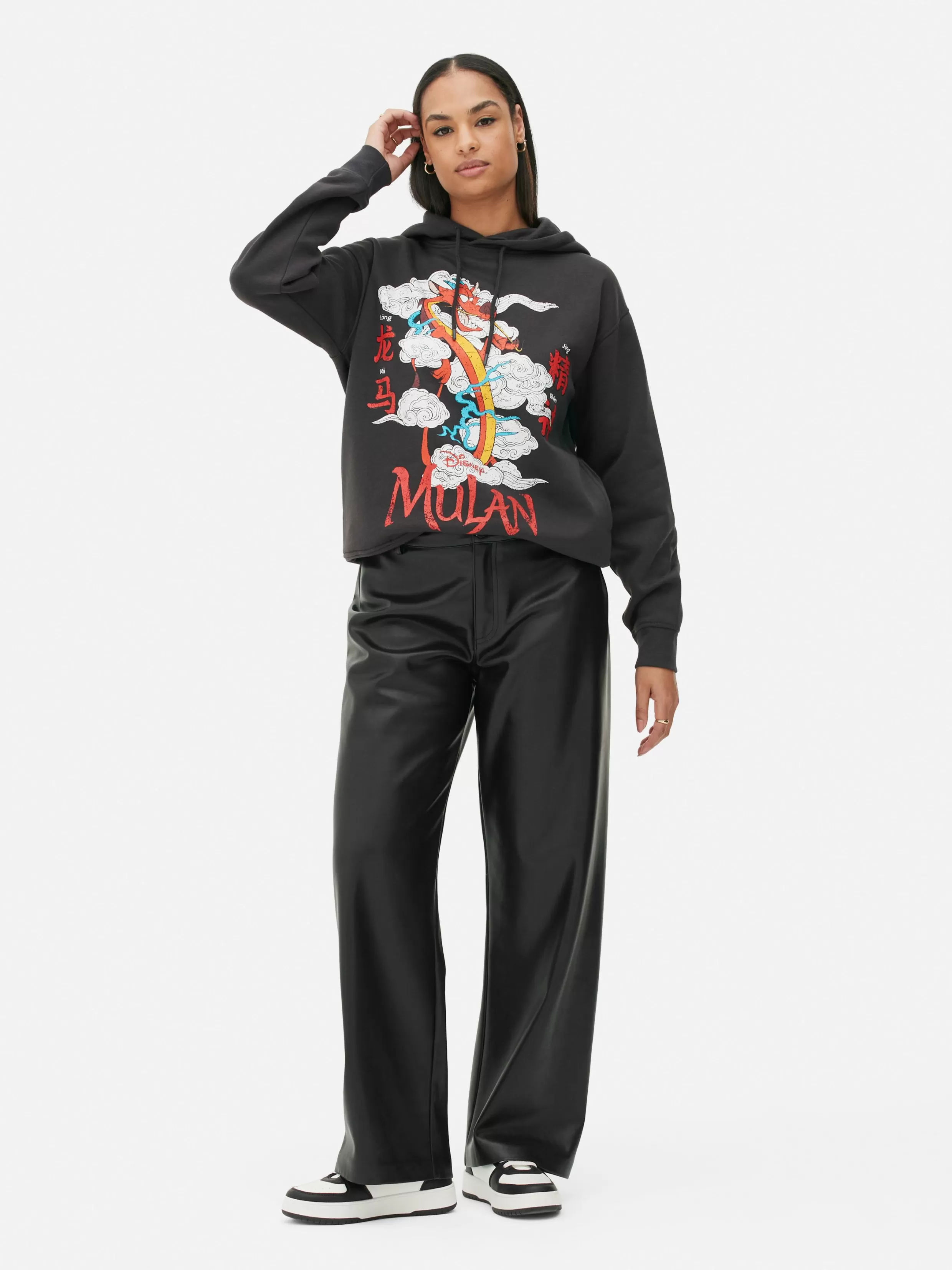 Online Disney’s Mulan Mushu Printed Hoodie Women Hoodies And Sweatshirts