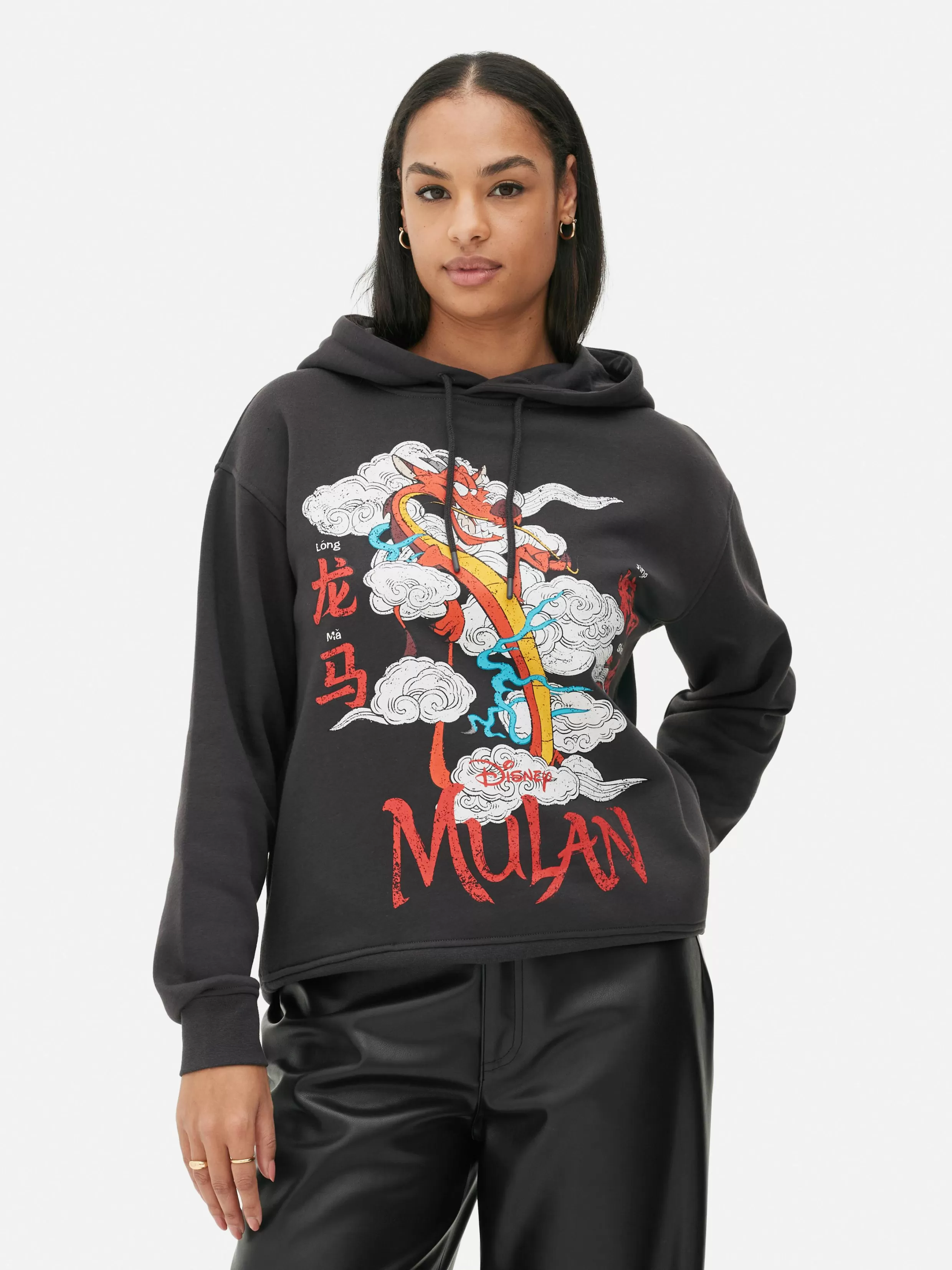 Online Disney’s Mulan Mushu Printed Hoodie Women Hoodies And Sweatshirts