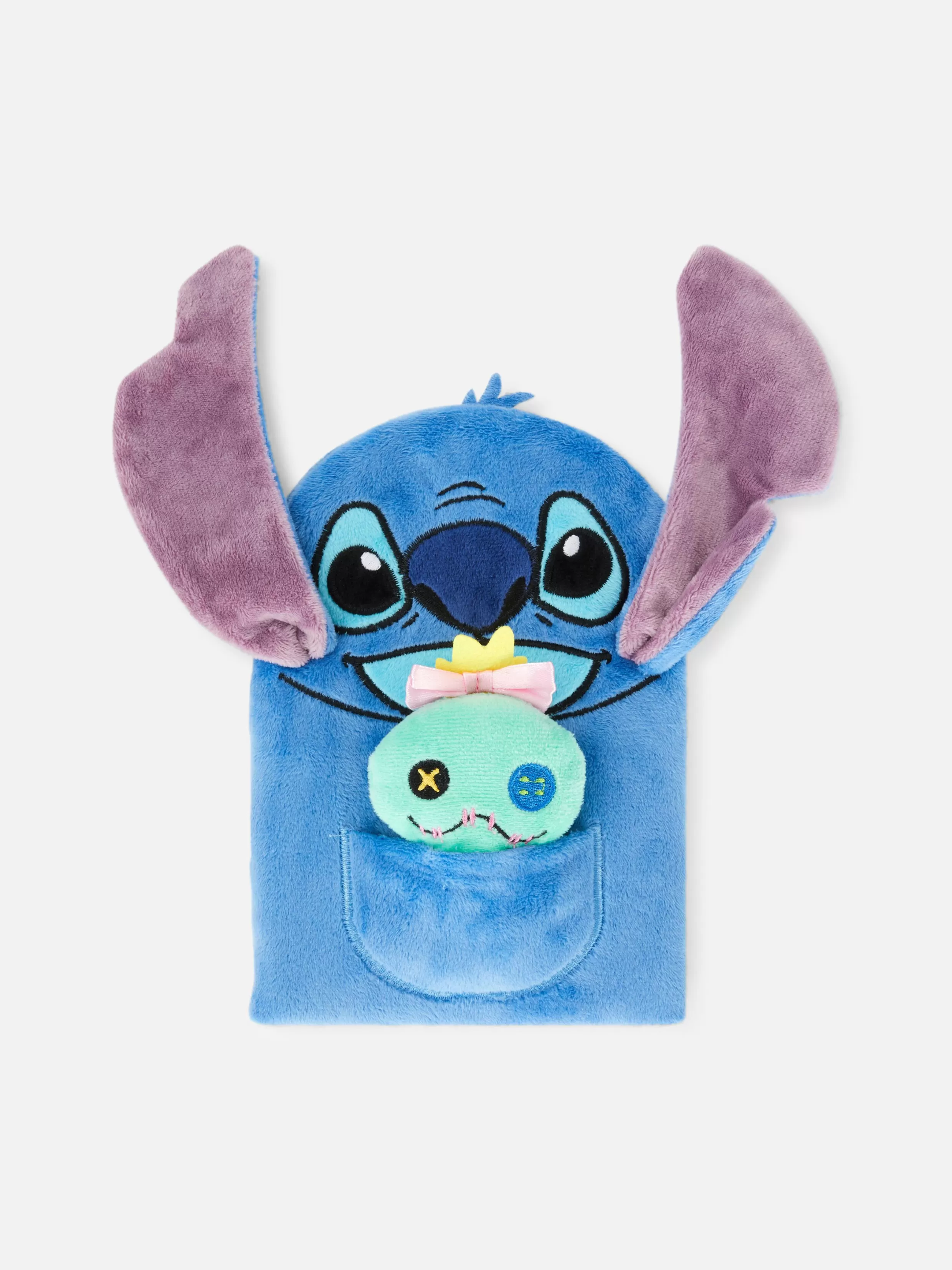 Best Sale Disney’s Stitch And Scrump Plush Toy Diary Kids Notebooks