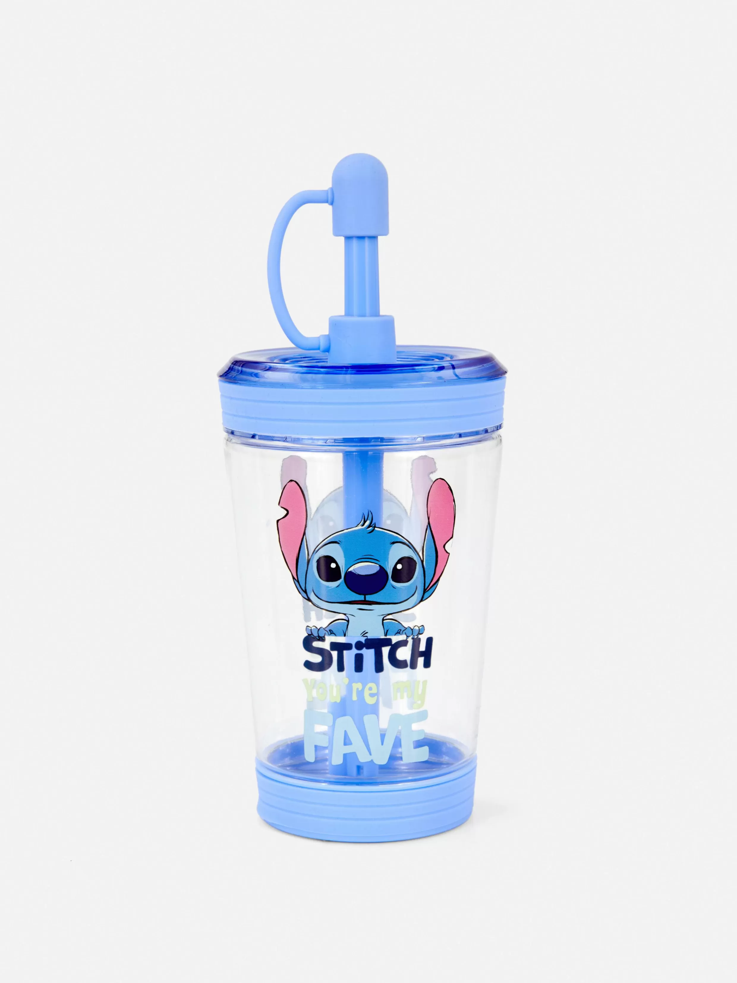 Cheap Disney's Stitch Clear Cup And Straw Cups And Mugs