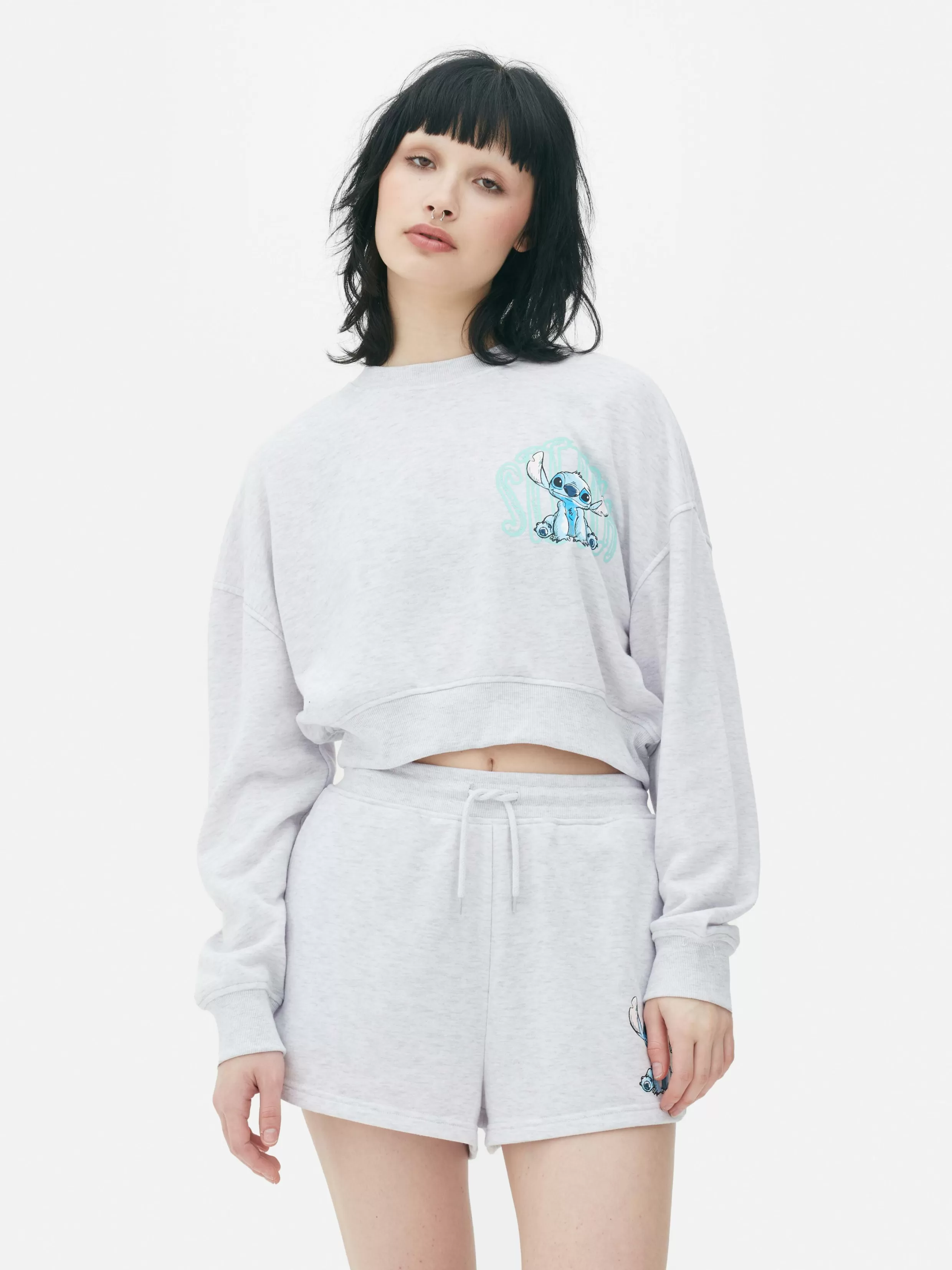 Online Disney’s Stitch Cropped Sweatshirt Women Hoodies And Sweatshirts