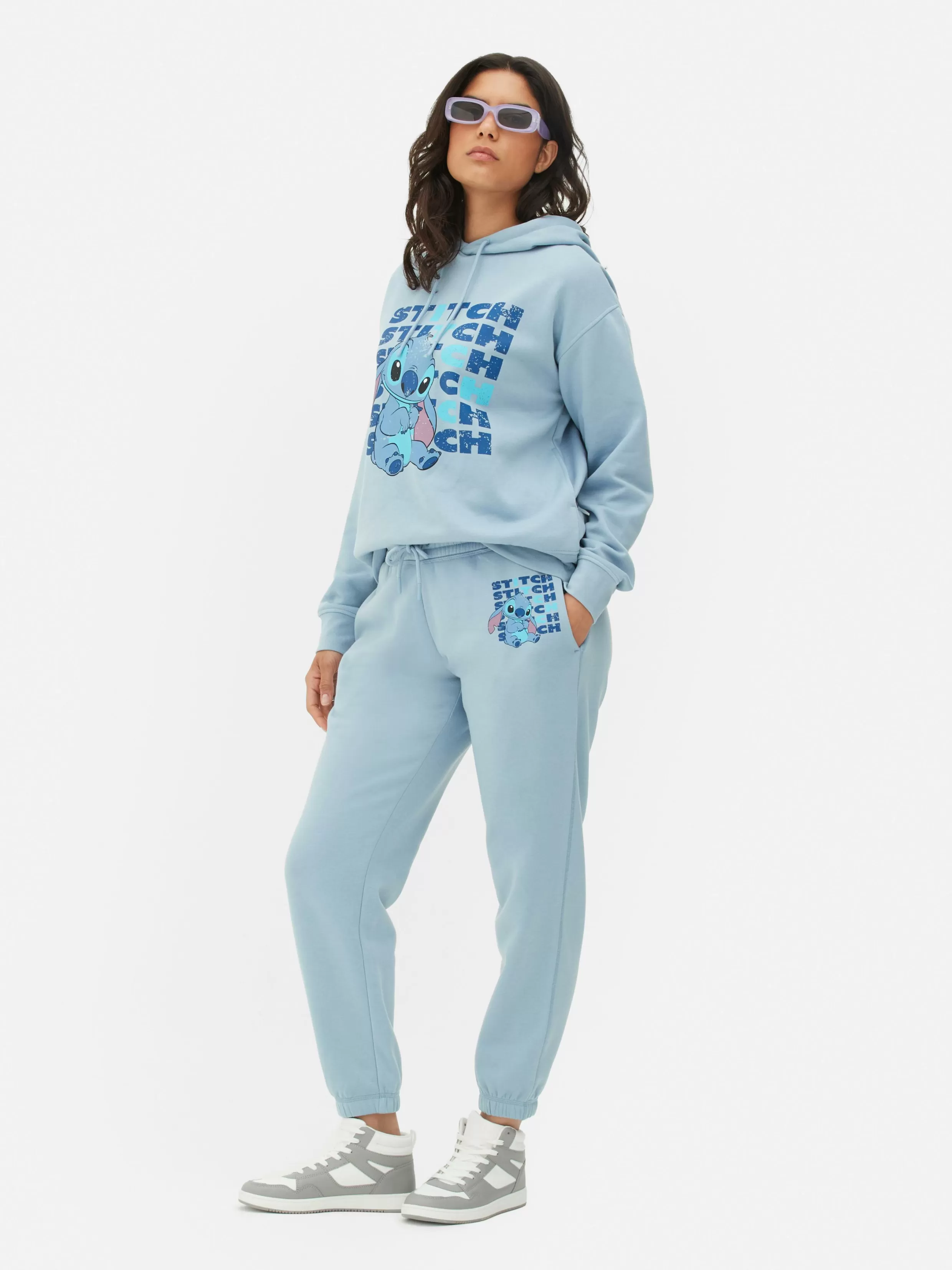 Sale Disney’s Stitch Joggers Set Women Joggers