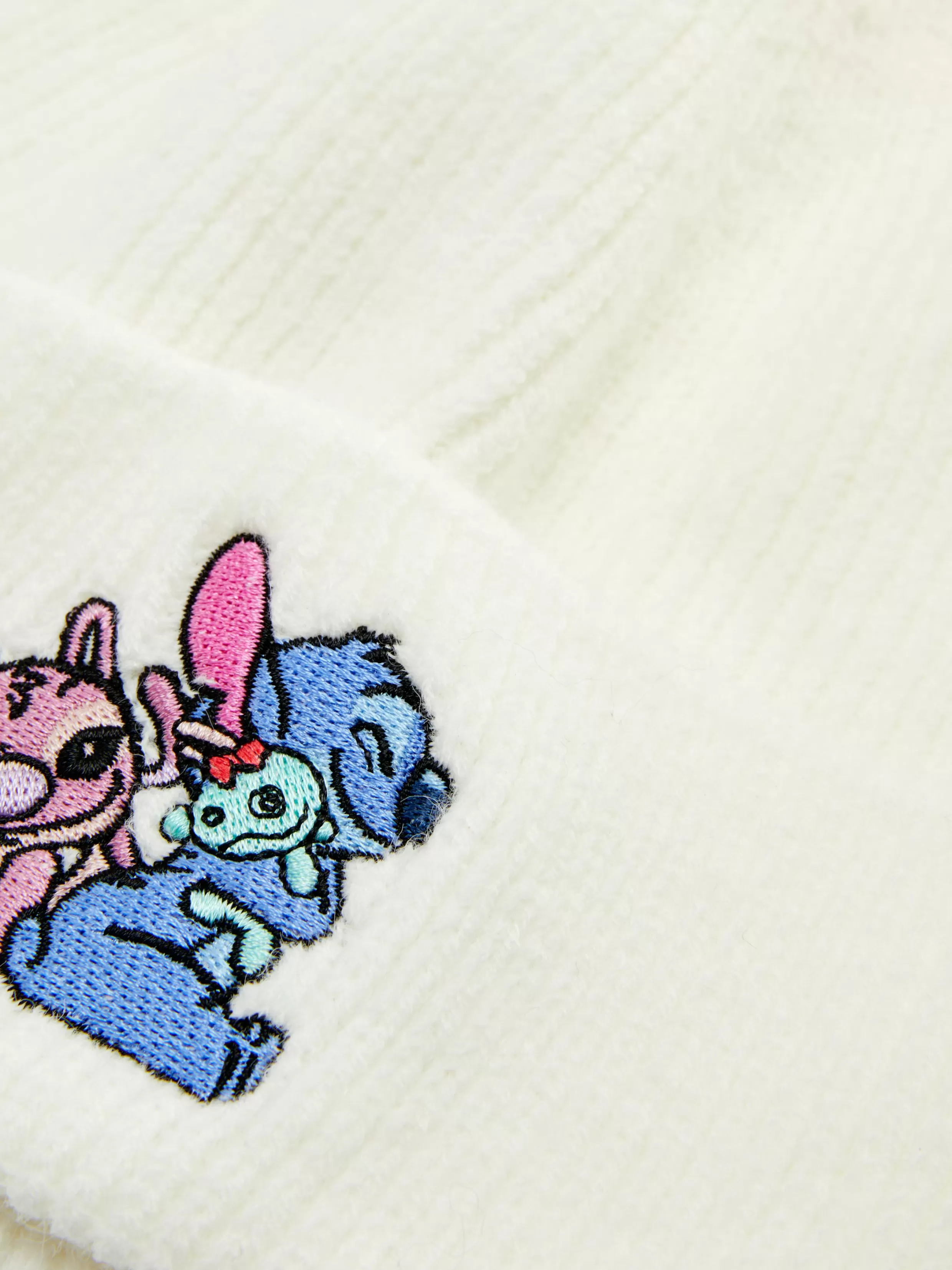 Best Disney’s Stitch Ribbed Beanie Women Hats, Gloves And Scarves