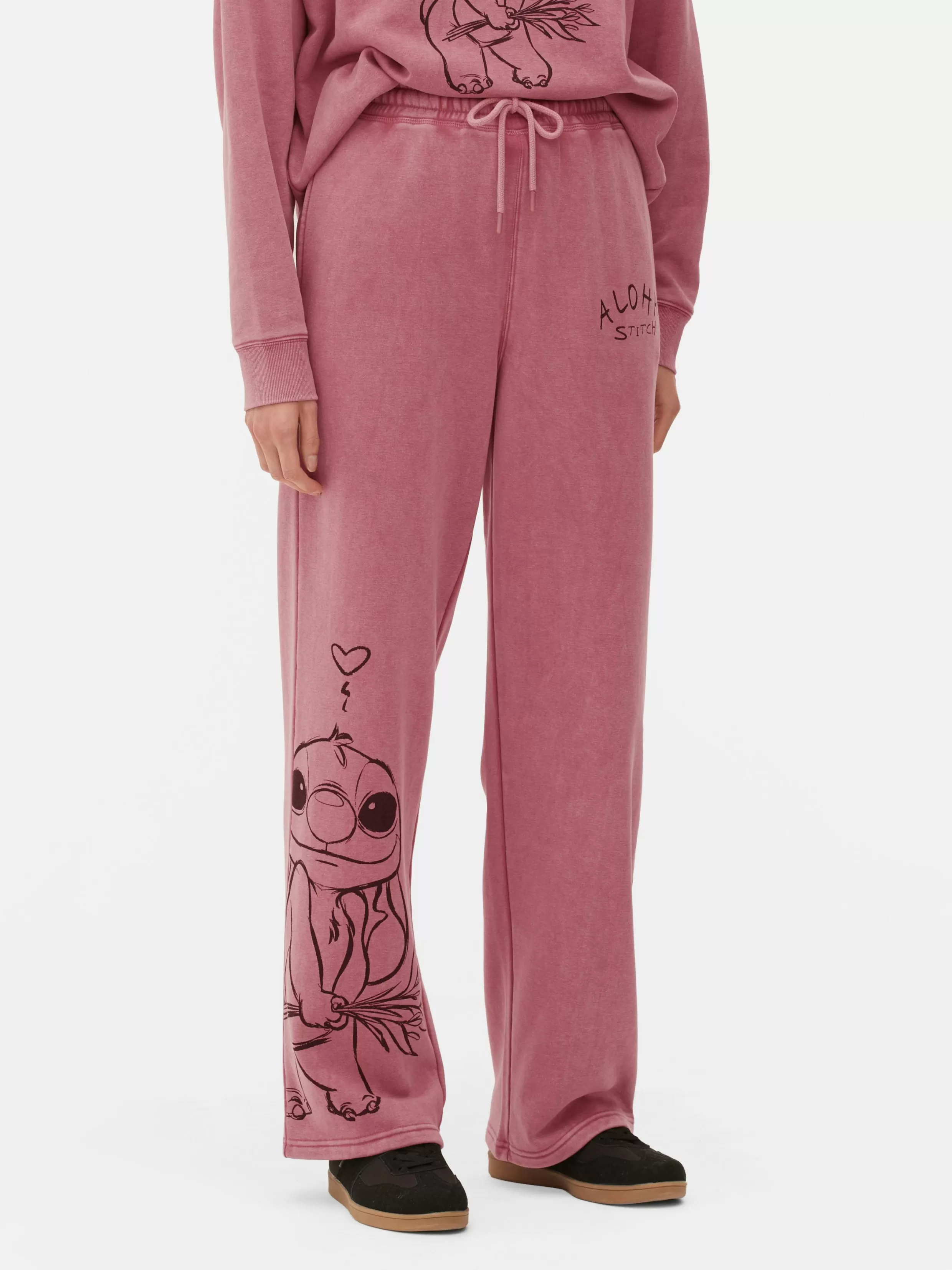 Shop Disney’s Stitch Straight Joggers Women Joggers