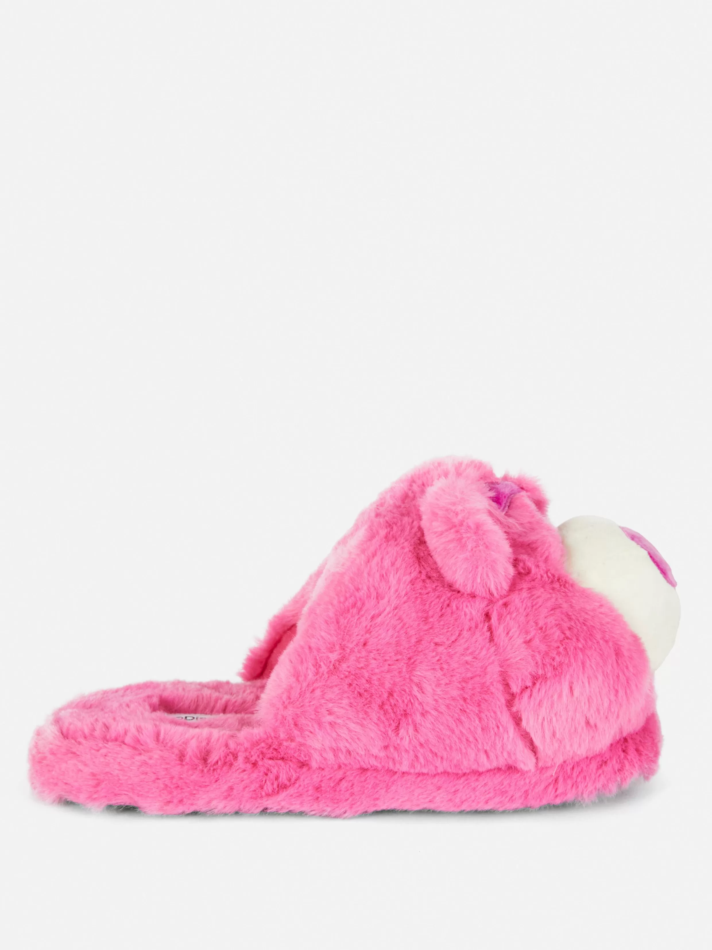 Hot Disney’s Toy Story Lotso Fluffy Mule Slippers Women Slippers