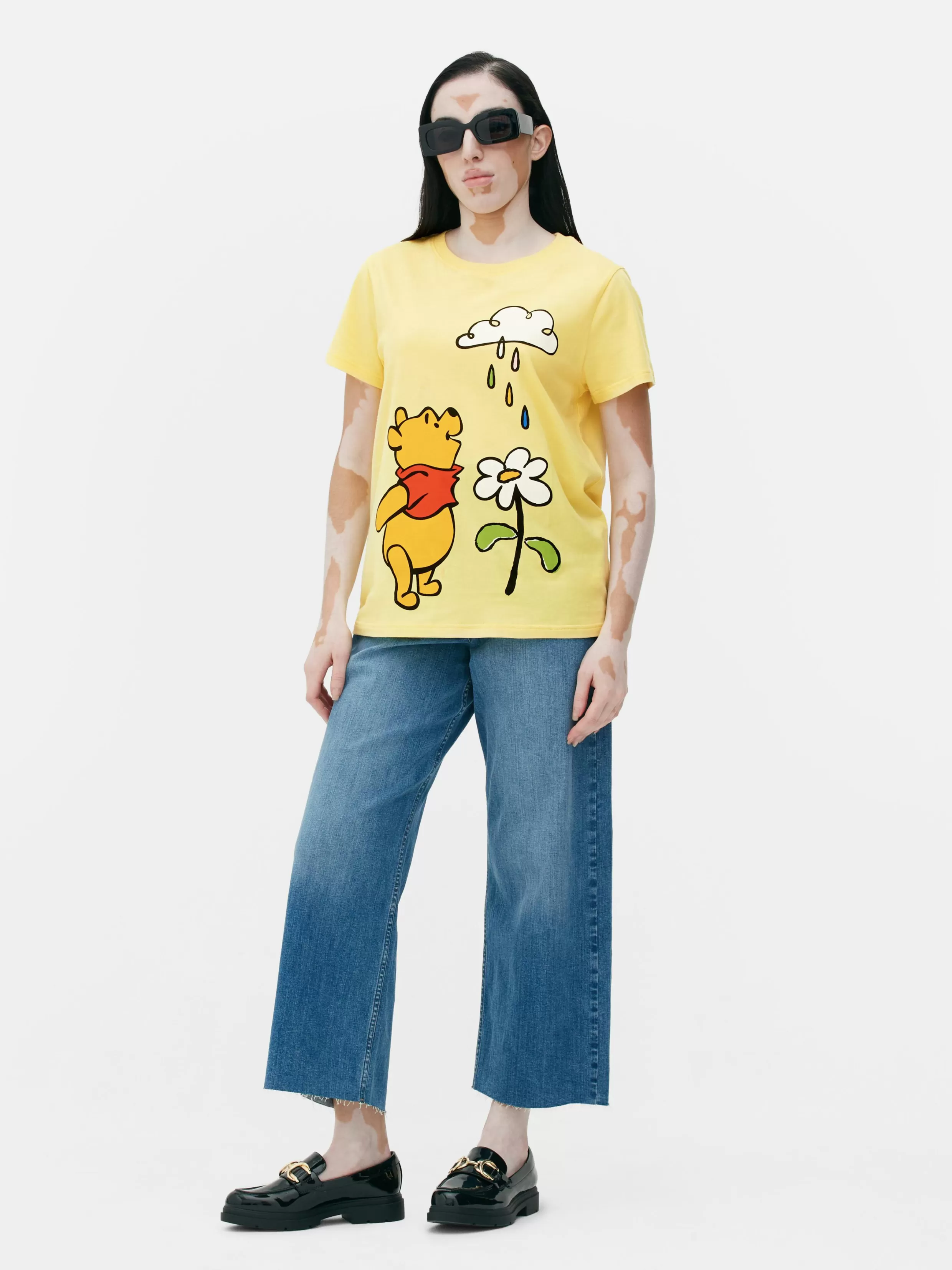 Outlet Disney’s Winnie The Pooh Sketch T-Shirt Women Tops And T-Shirts