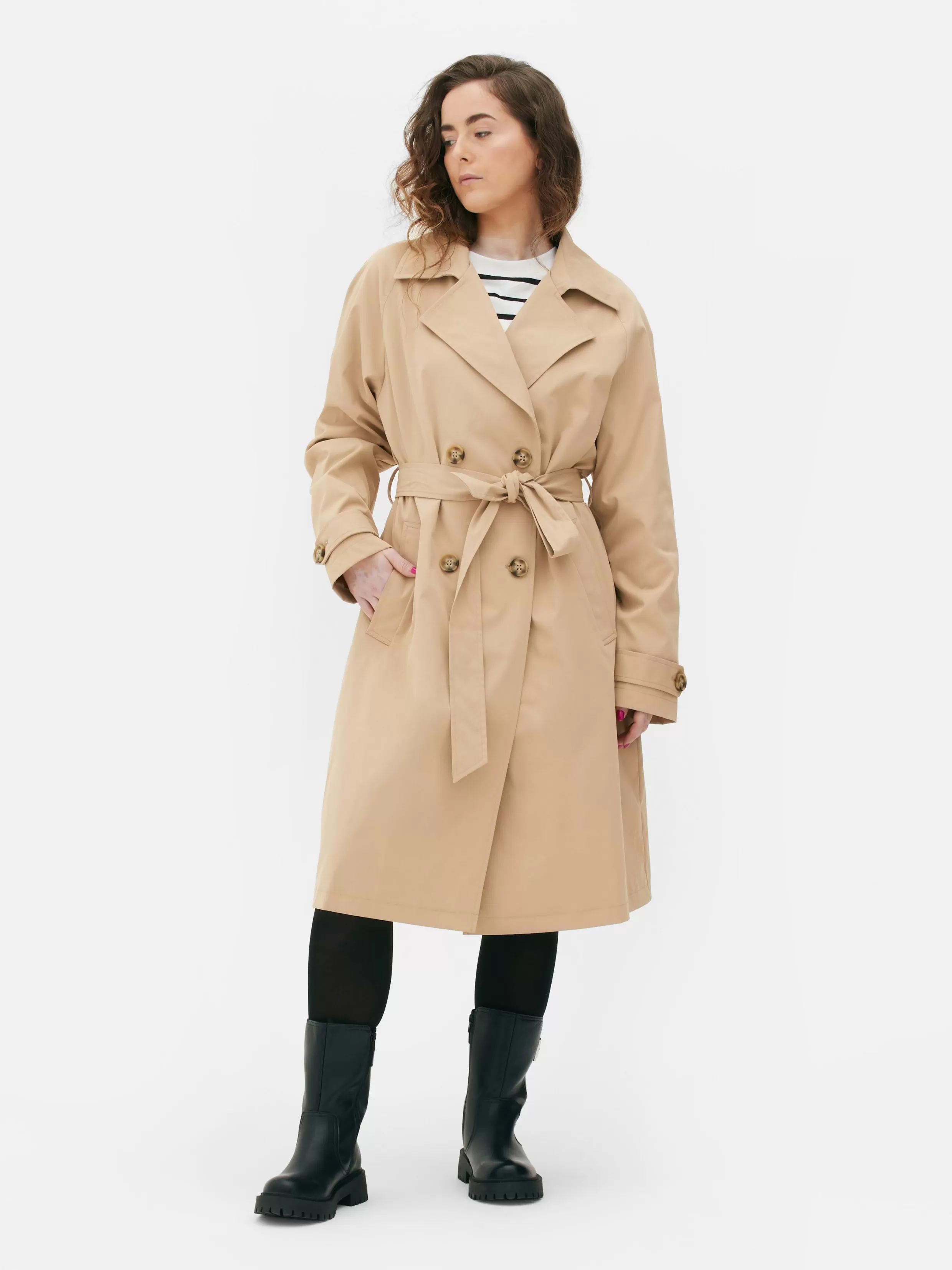 Discount Double Breasted Trench Coat Women Coats And Jackets