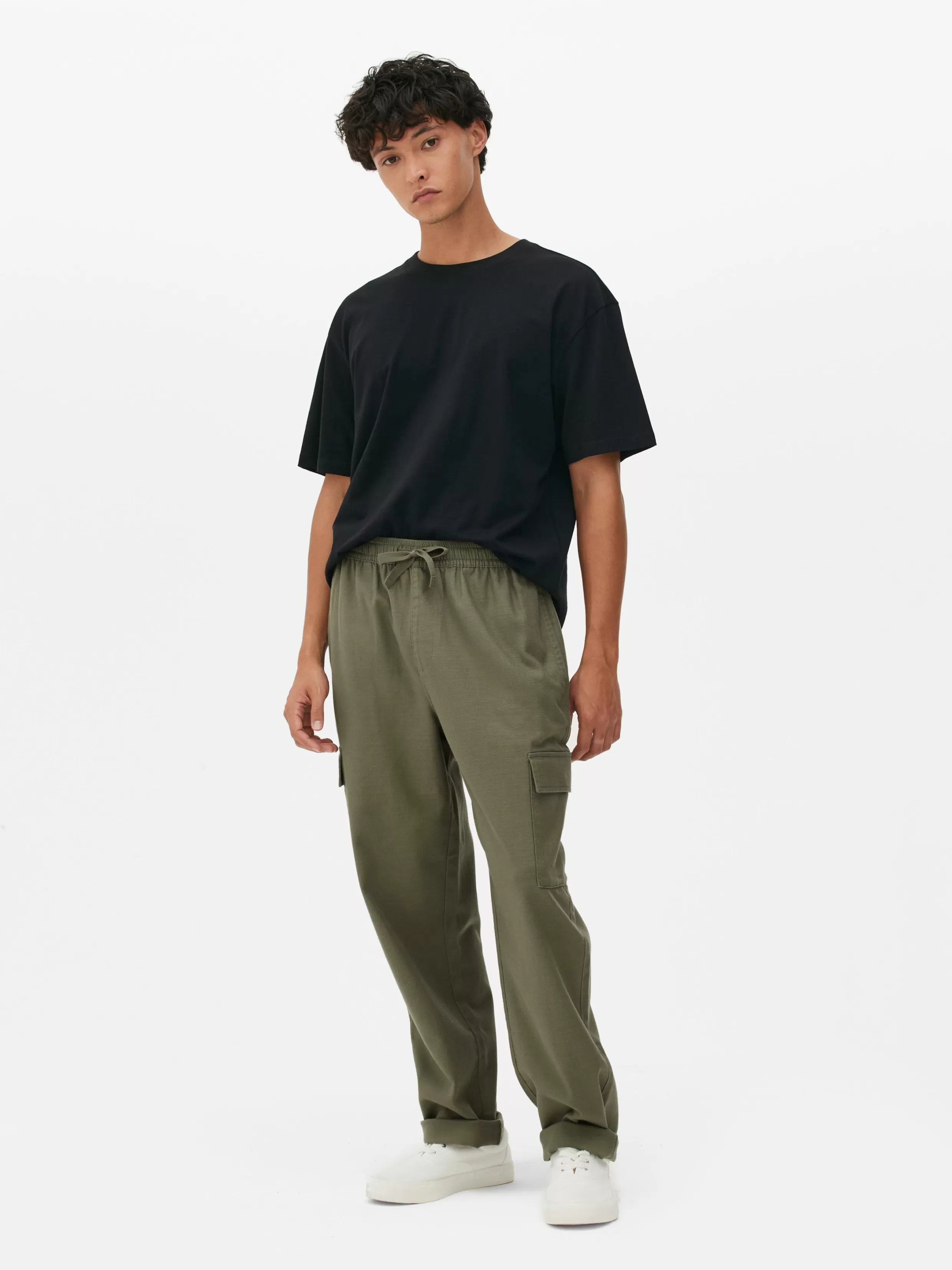 Online Drawstring Cargo Pants Pants