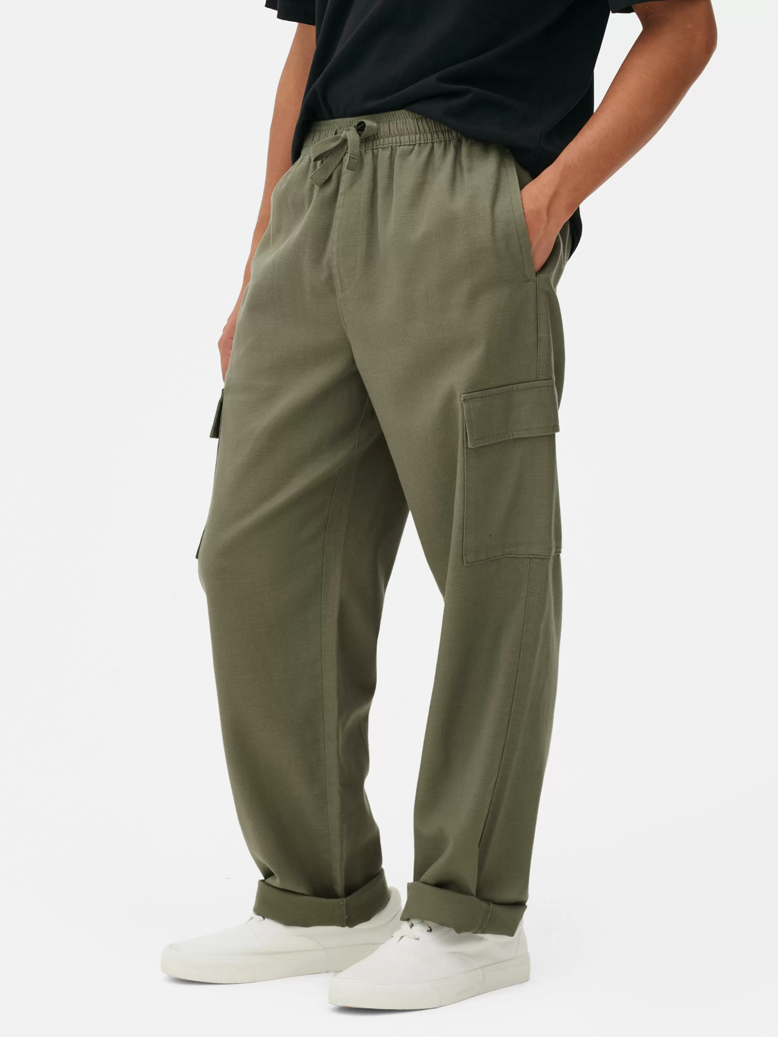 Online Drawstring Cargo Pants Pants