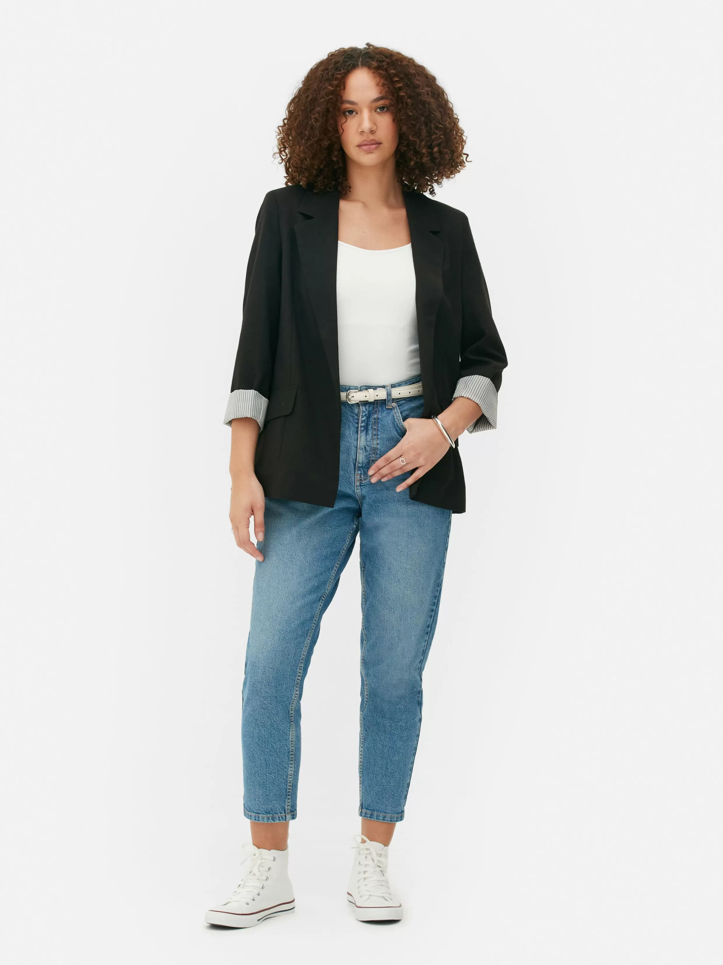 Outlet Edge-to-Edge Tailored Blazer Women Blazers