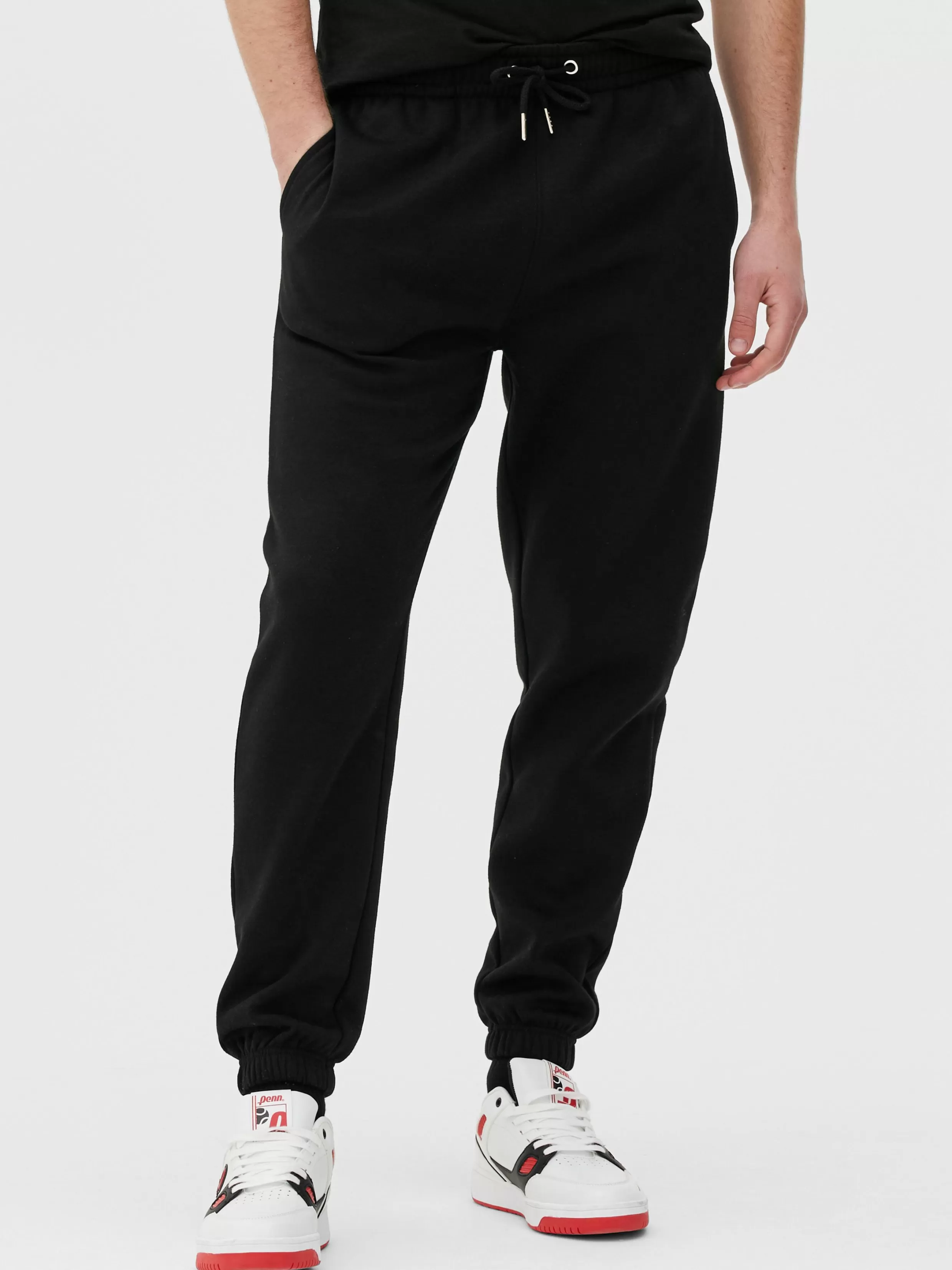 Discount Essential Drawstring Waist Joggers Joggers