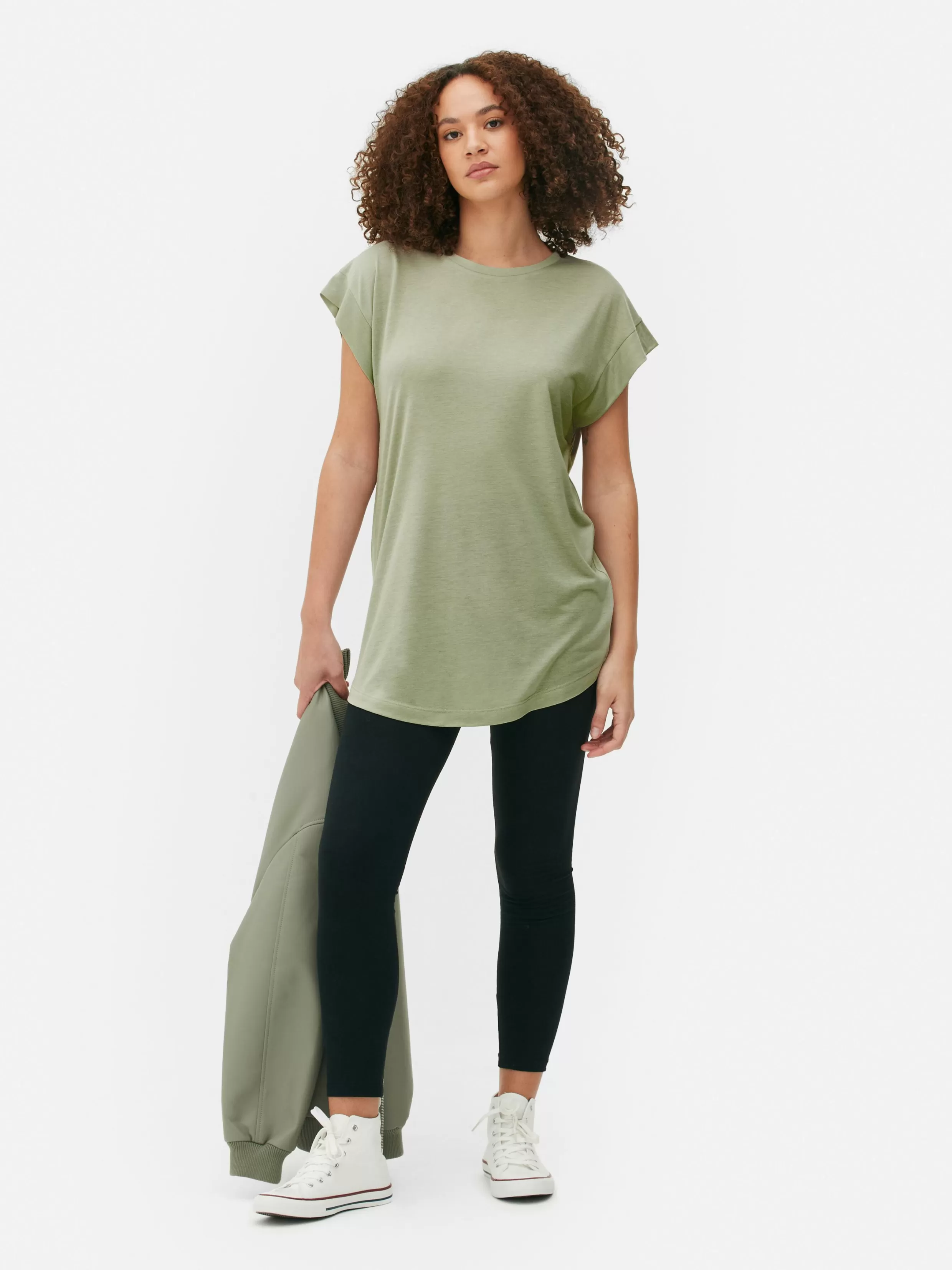 Outlet Essential Longline T-Shirt Women Tops And T-Shirts