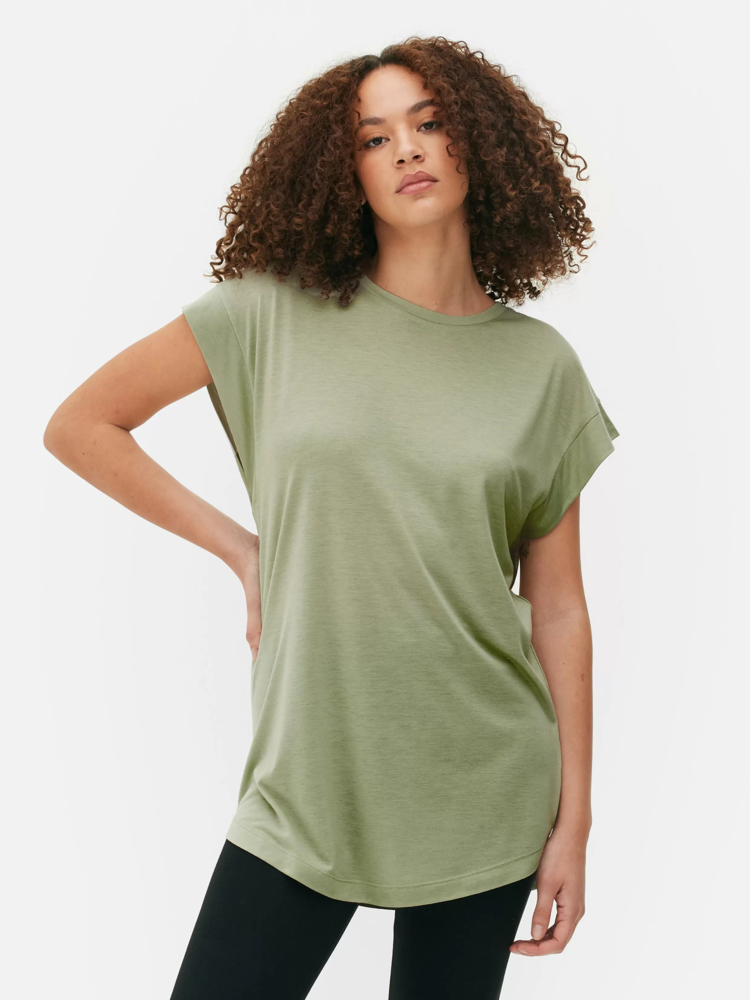 Outlet Essential Longline T-Shirt Women Tops And T-Shirts