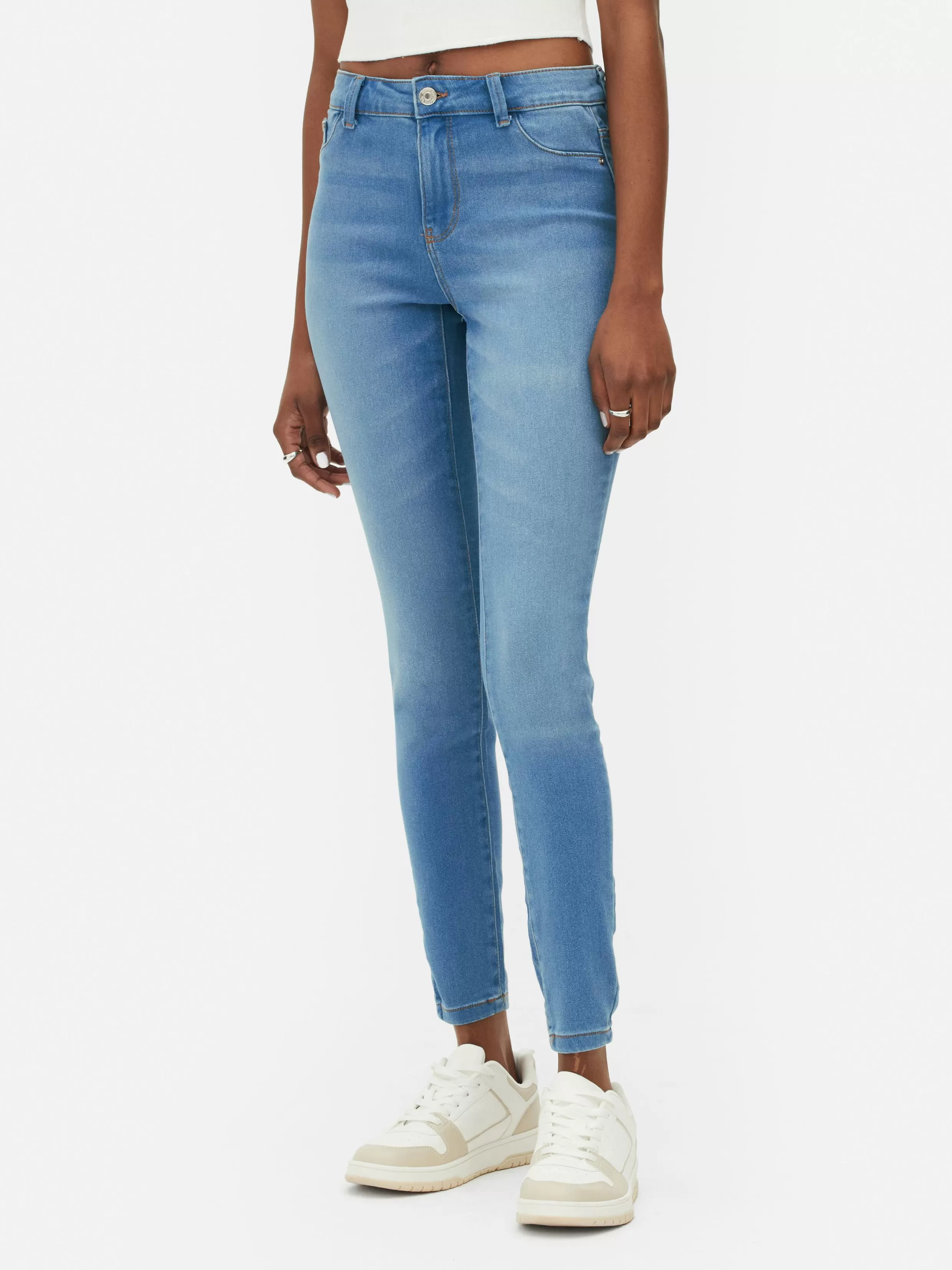 Flash Sale Essential Mid-Rise Skinny Jeans Women Denim | Jeans