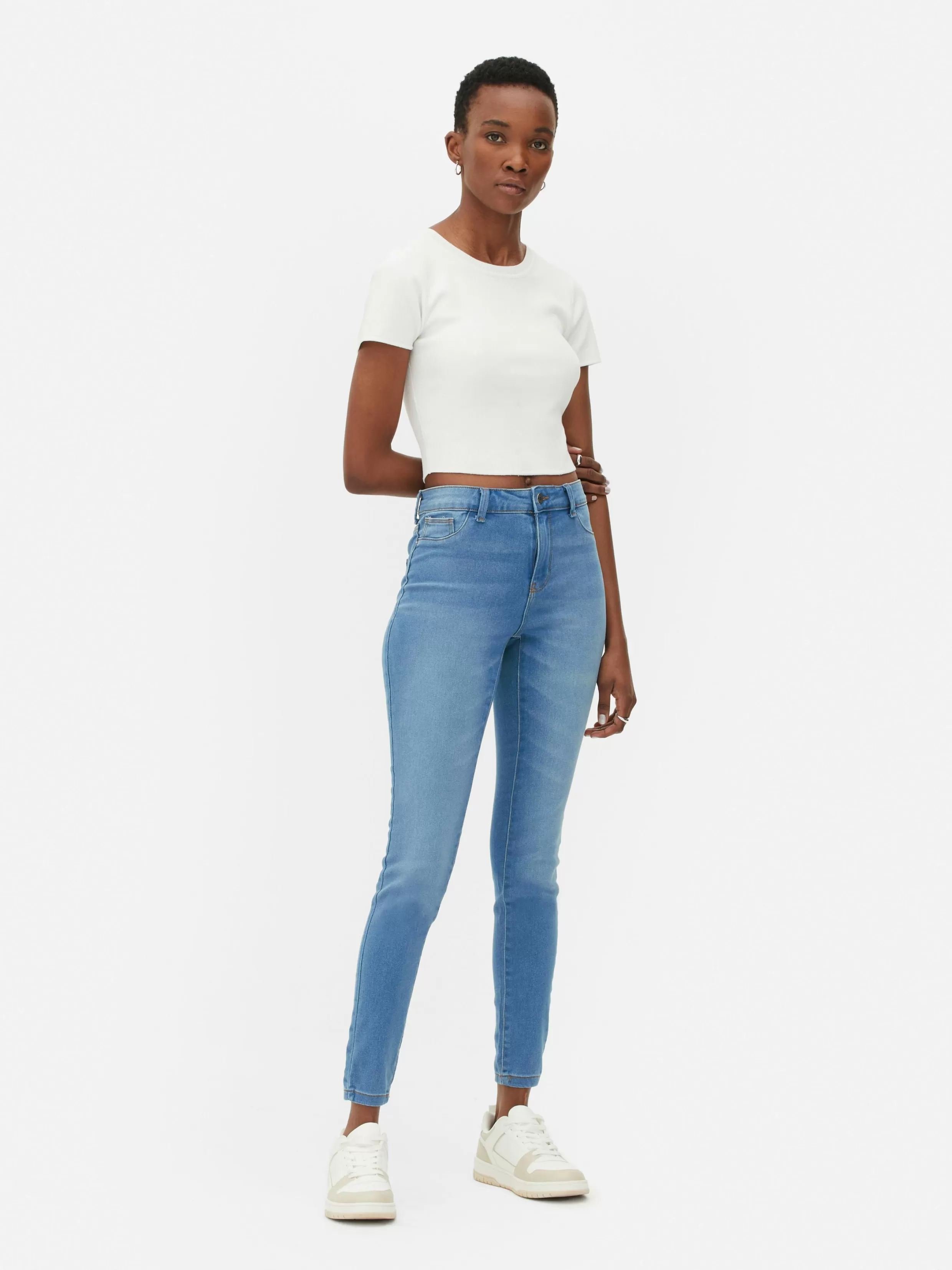 Flash Sale Essential Mid-Rise Skinny Jeans Women Denim | Jeans