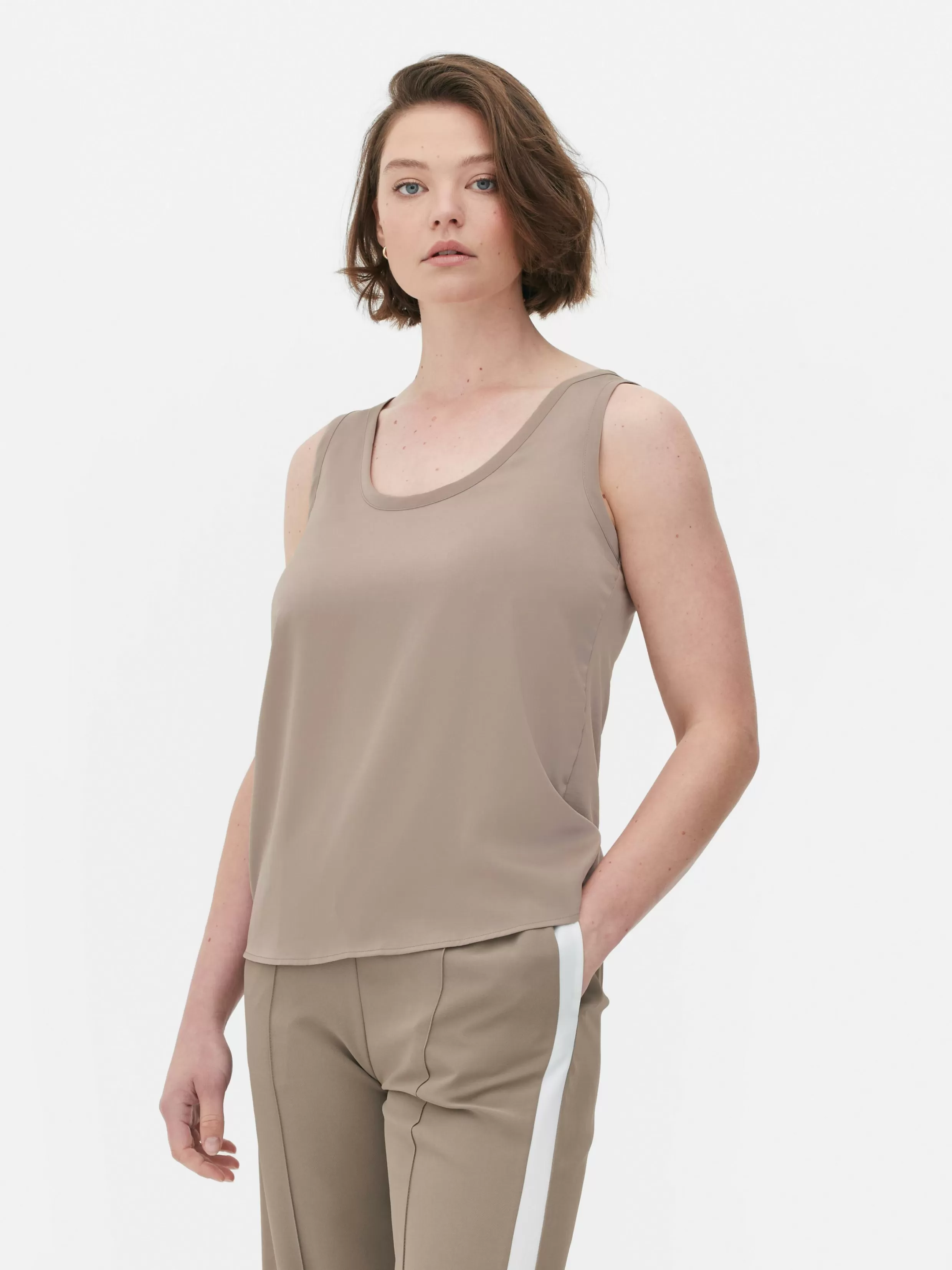 Sale Essential Relaxed Fit Tank Women Tops And T-Shirts