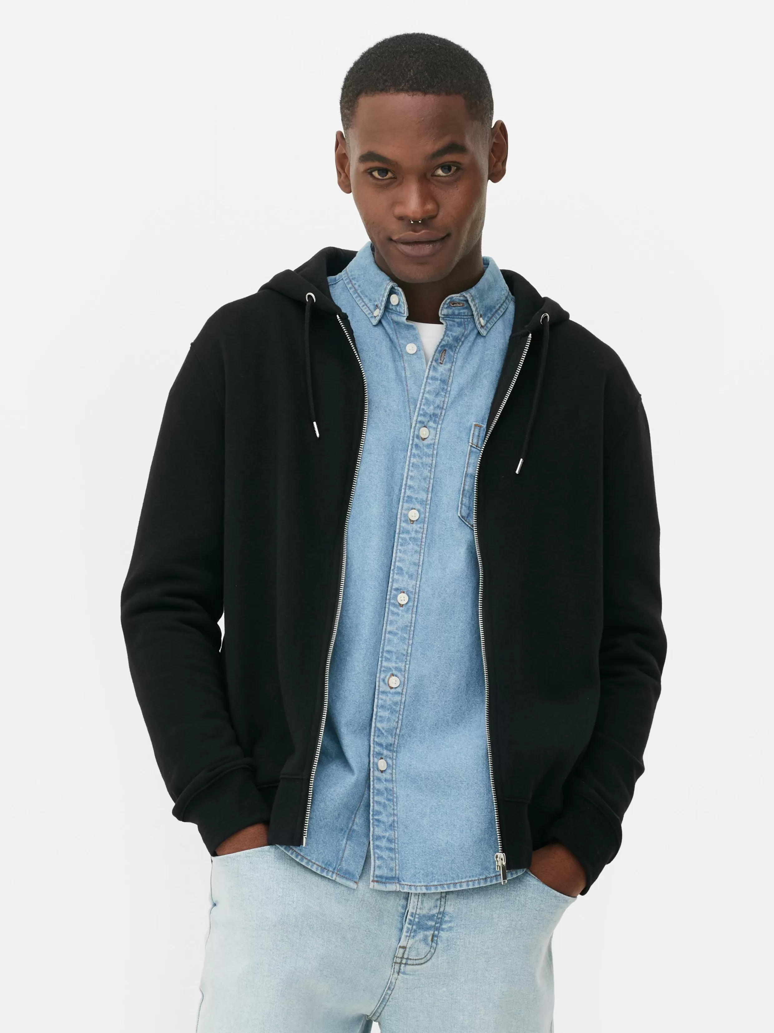 Cheap Essential Zip-Through Hoodie Hoodies And Sweatshirts