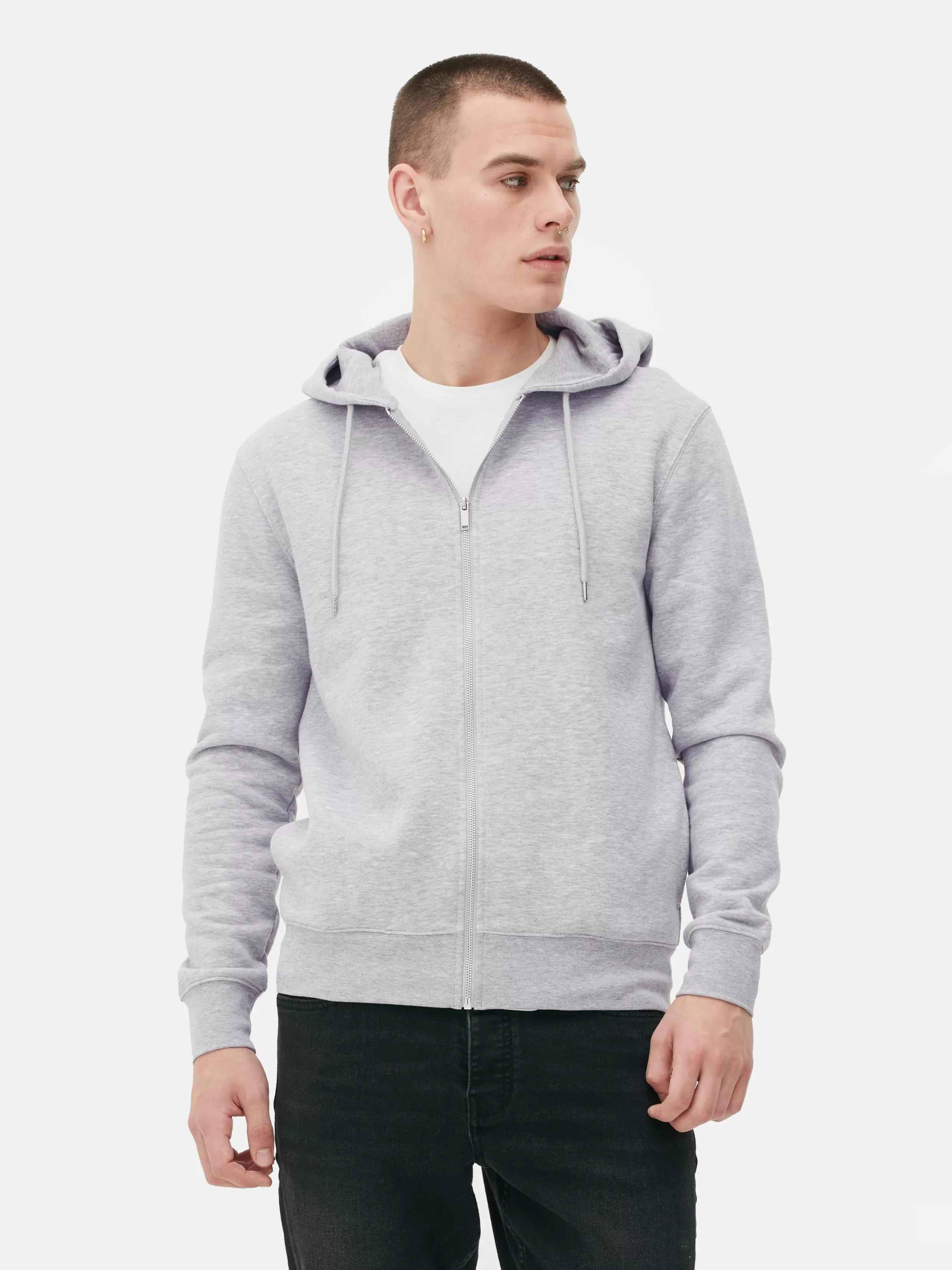 Fashion Essential Zip-Through Hoodie Hoodies And Sweatshirts