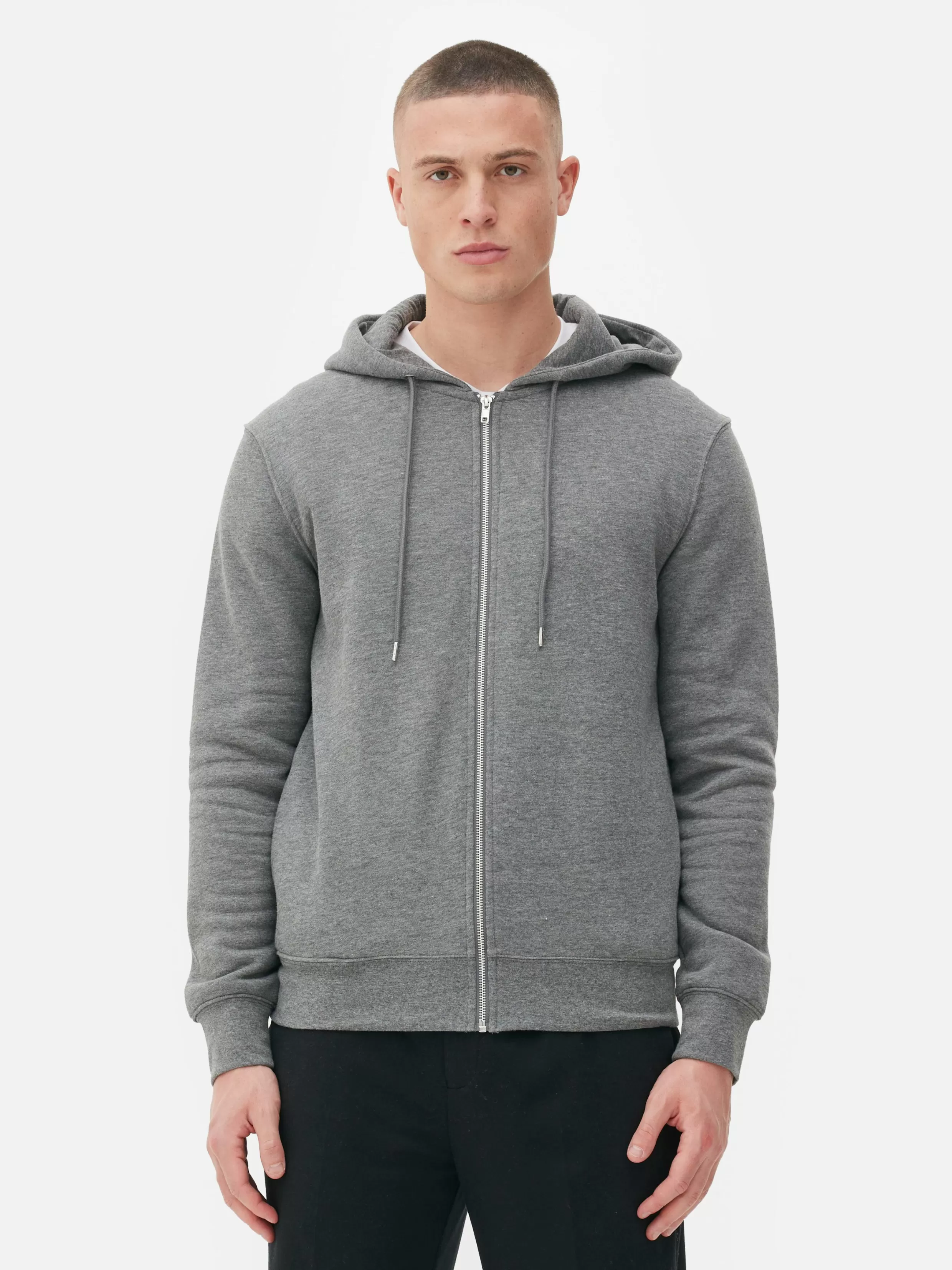 Outlet Essential Zip-Through Hoodie Hoodies And Sweatshirts