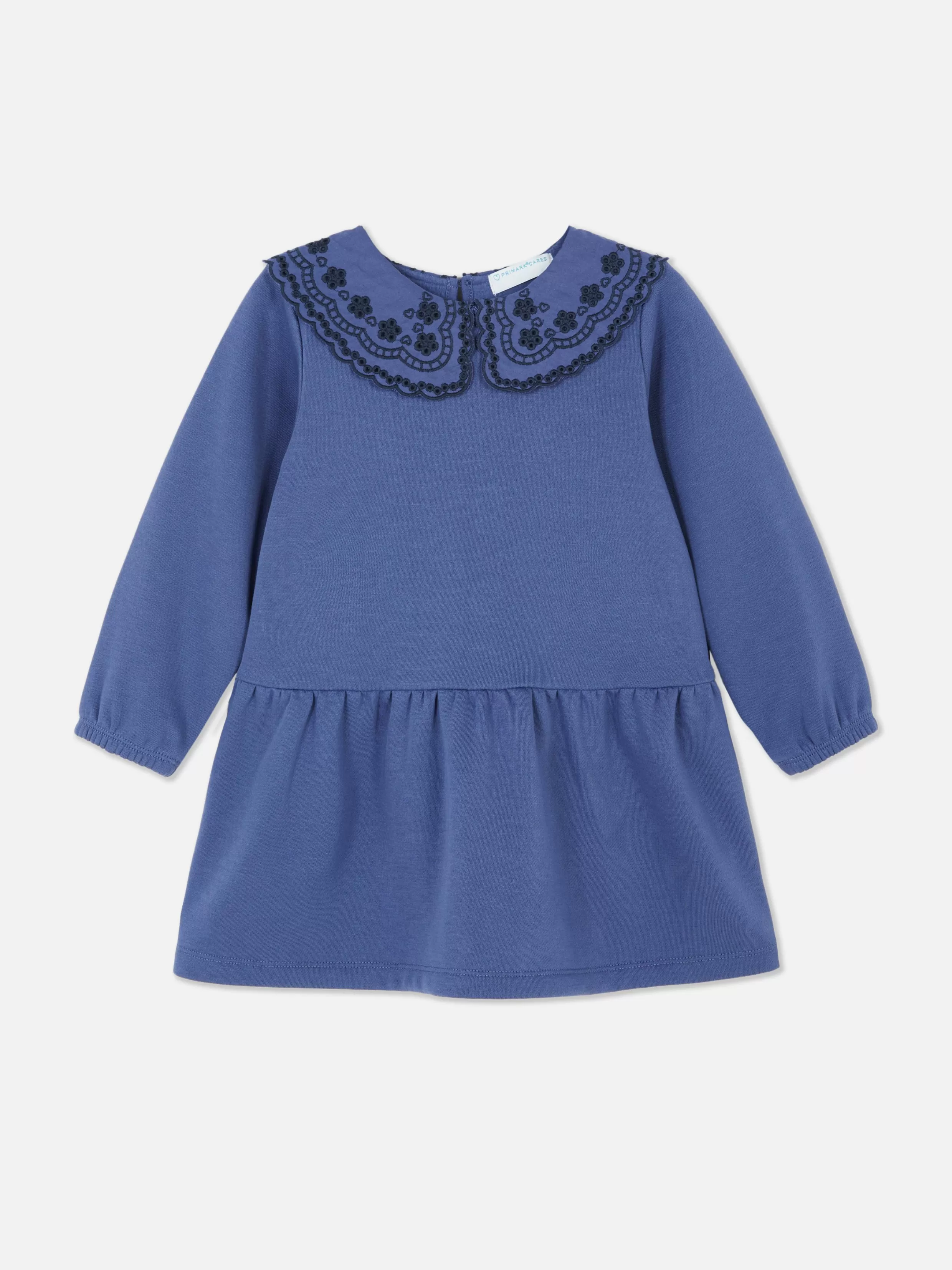 Flash Sale Eyelet Sweatshirt Dress Kids Dresses