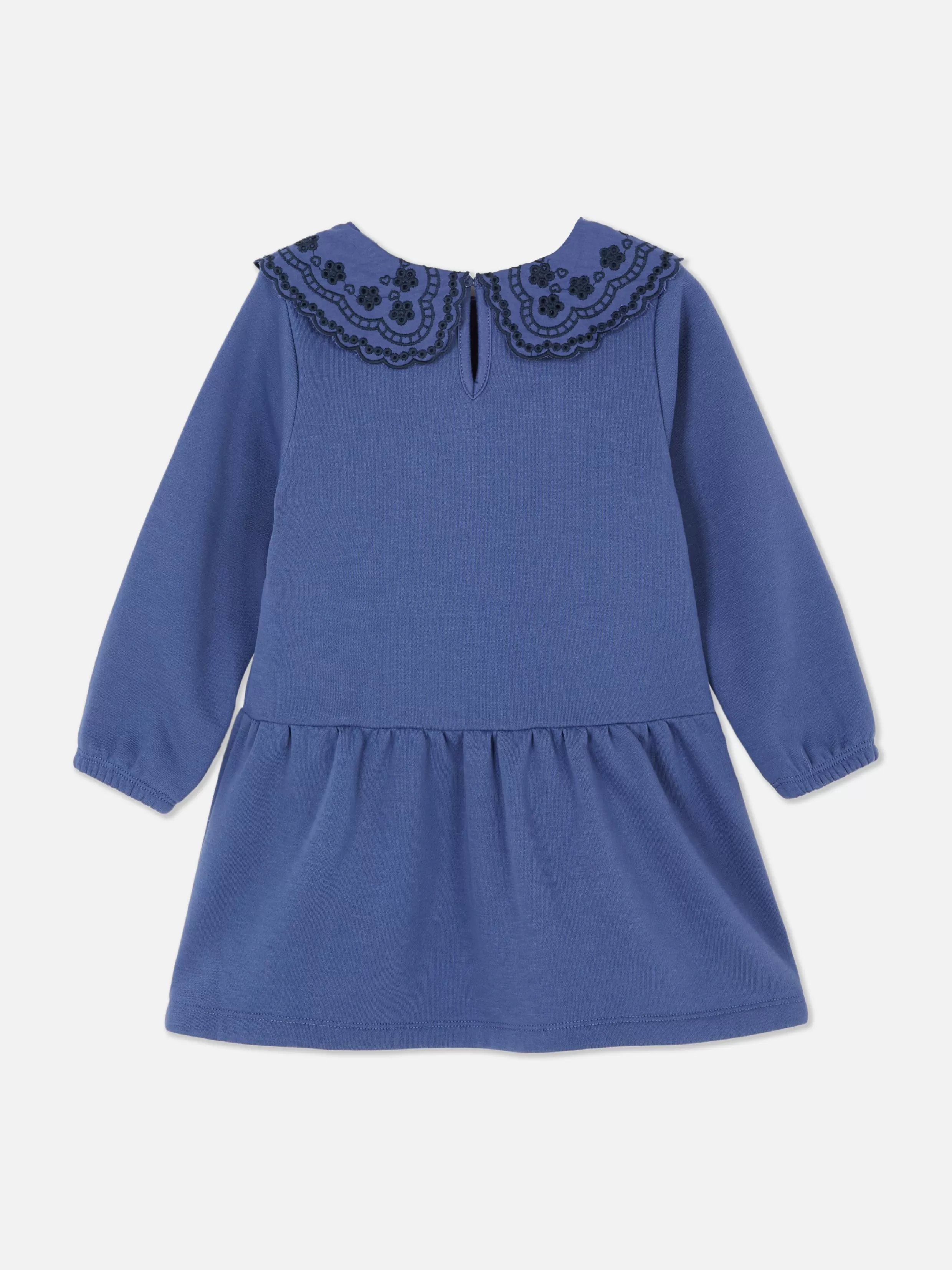 Flash Sale Eyelet Sweatshirt Dress Kids Dresses