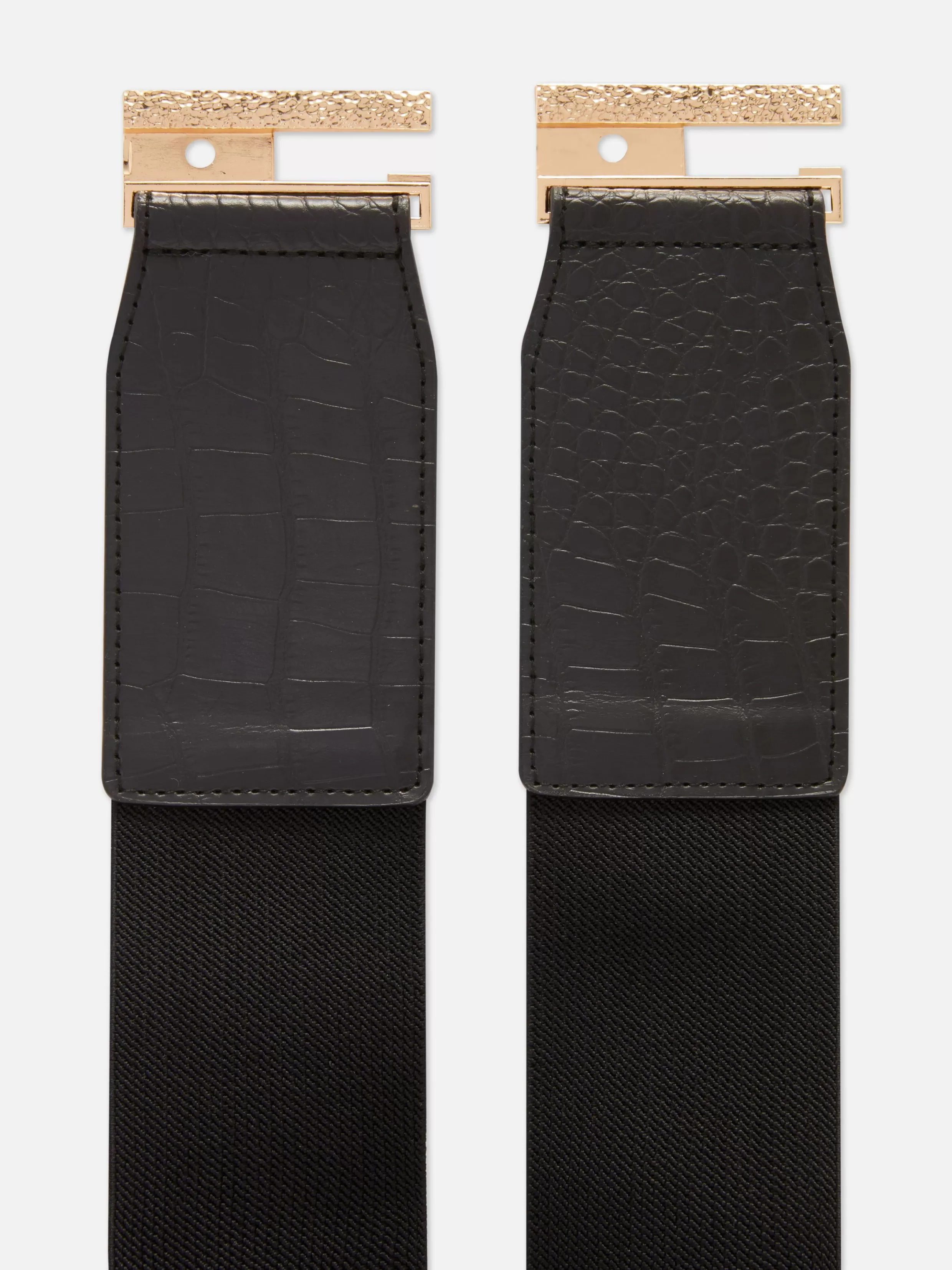 Best Sale Faux Croc Stretch Belt Women Belts