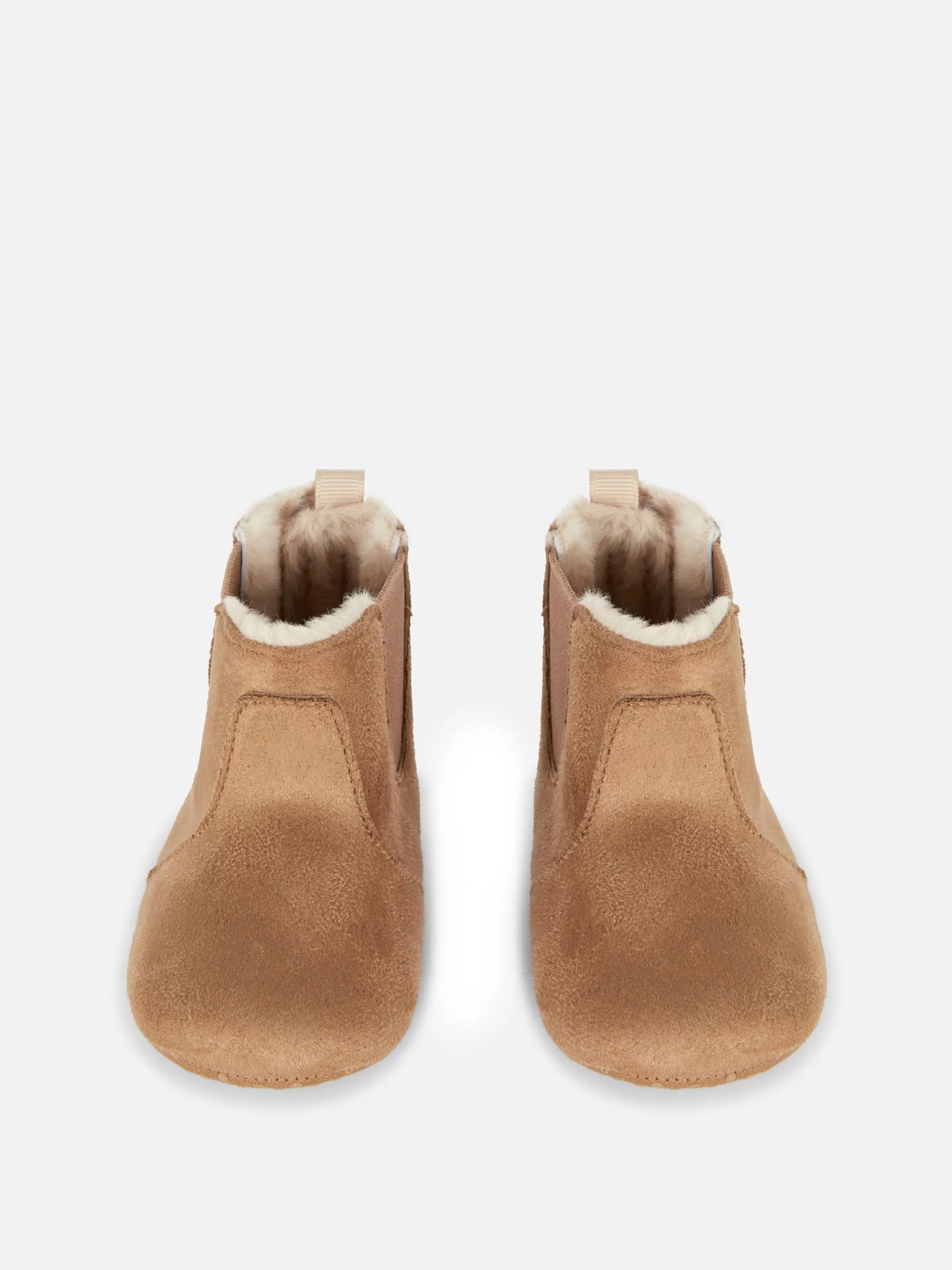 Shop Faux Fur Baby Booties BOY Boots