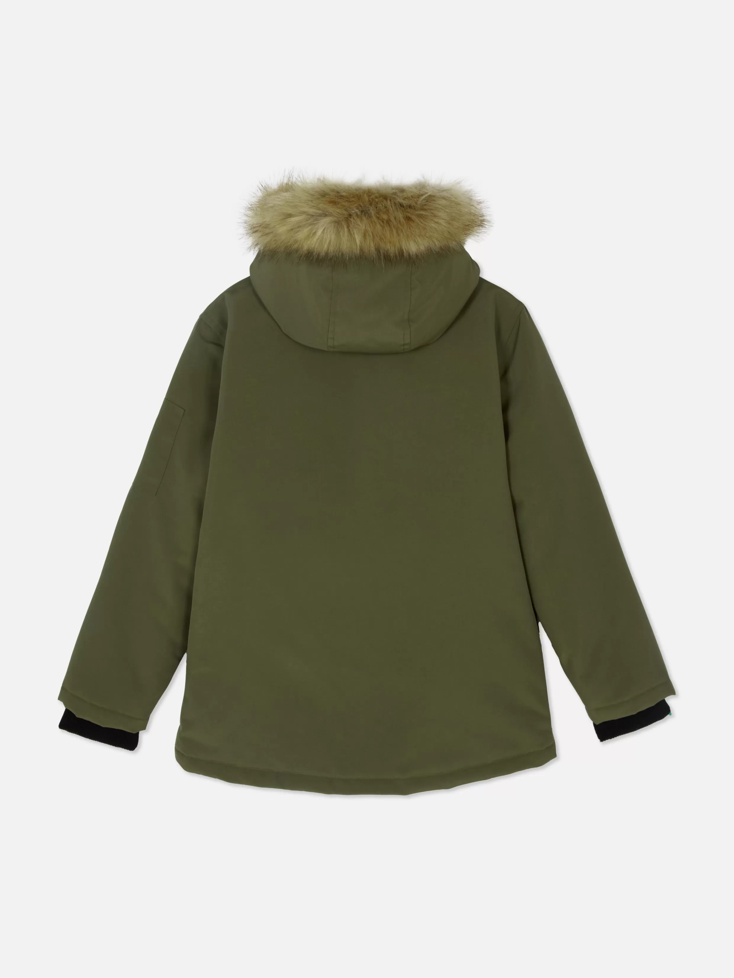 Fashion Faux Fur Hood Parka Kids/BOY Coats And Jackets