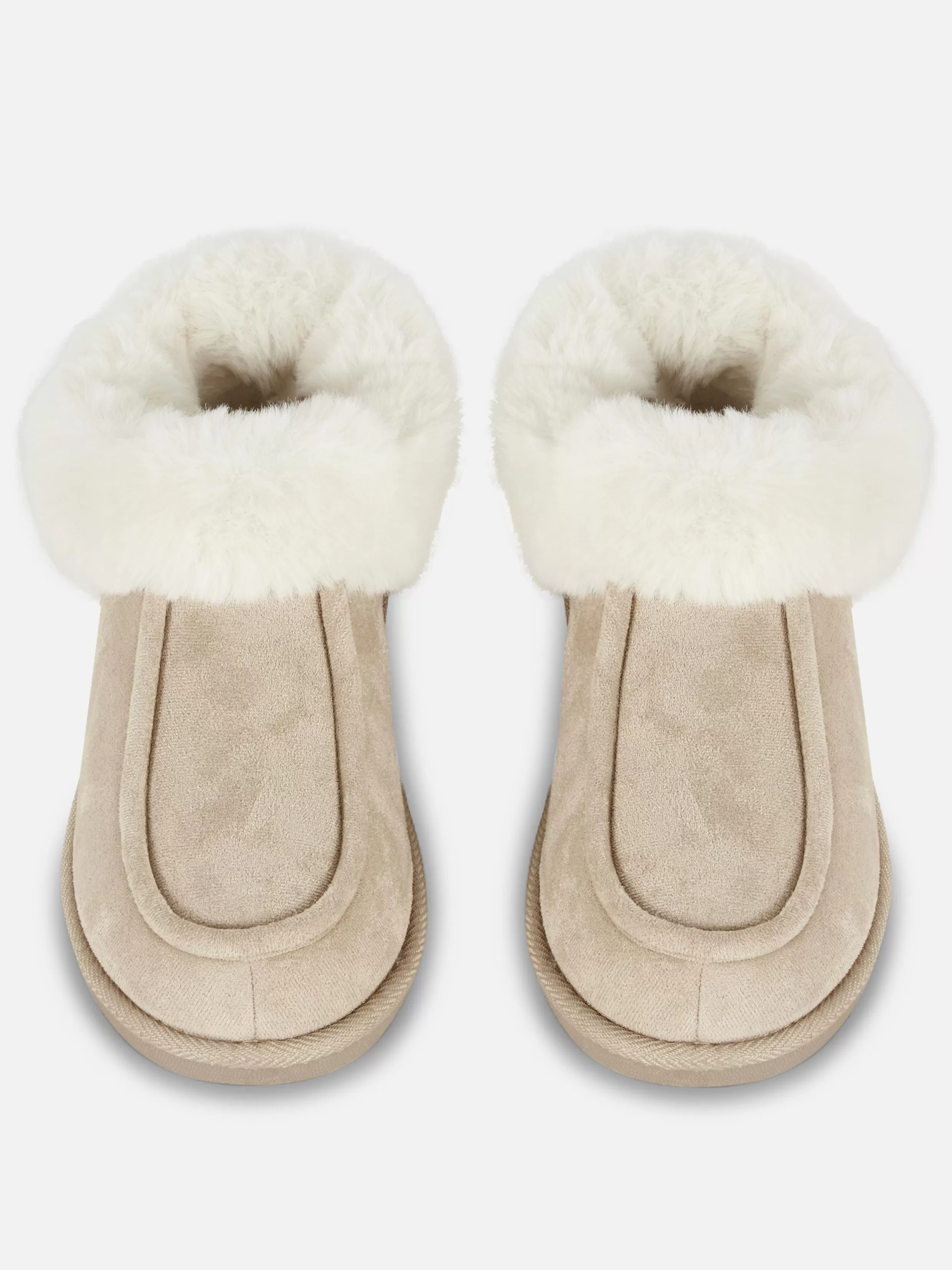 Store Faux Fur Lined Moccasin Slippers Women Slippers | Slippers