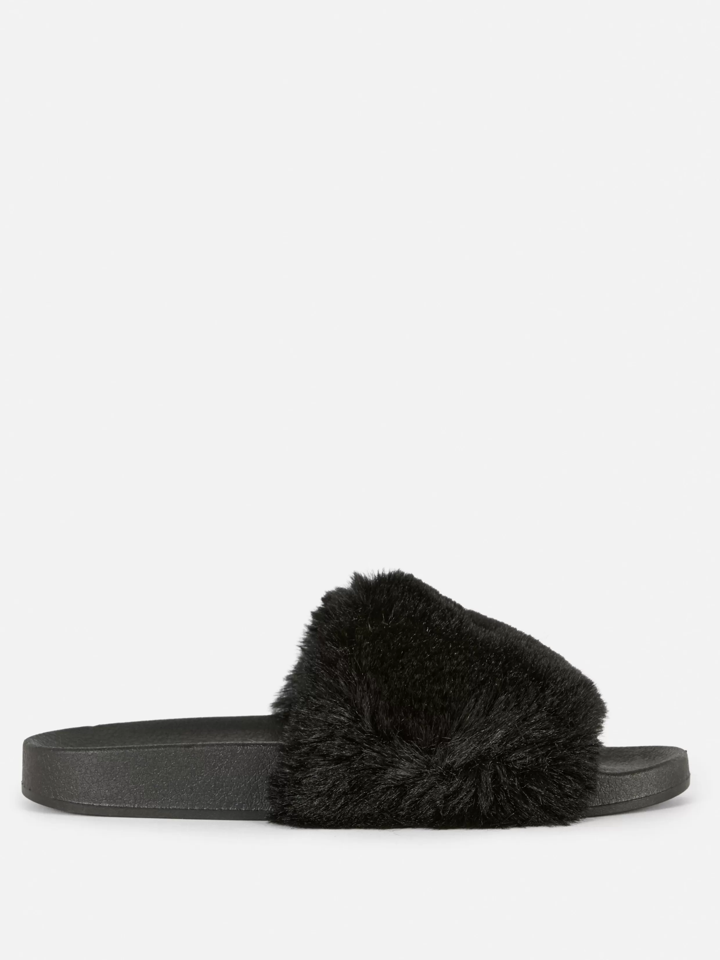 Online Faux Fur Slides Women Flip Flops And Slides