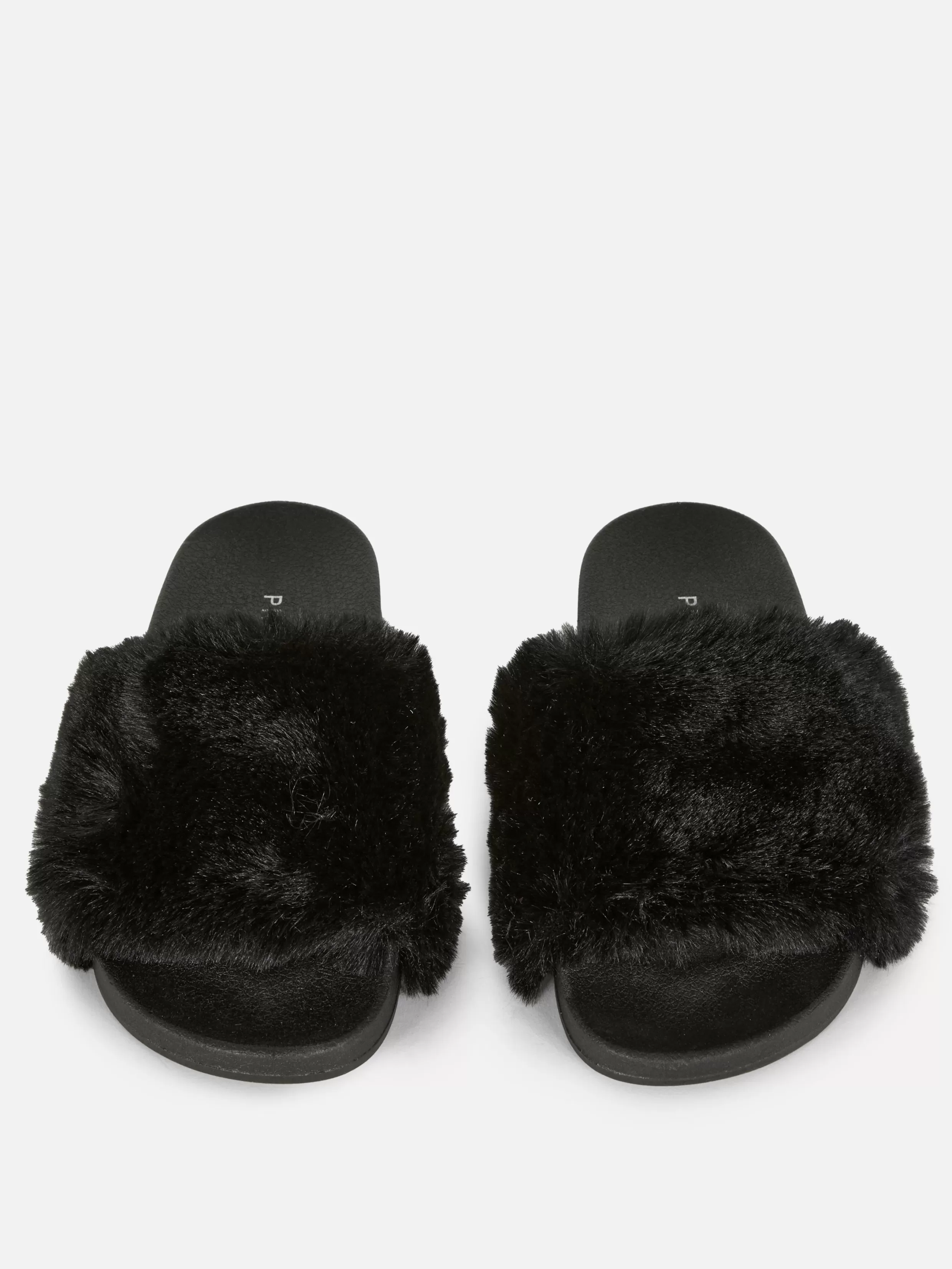 Online Faux Fur Slides Women Flip Flops And Slides