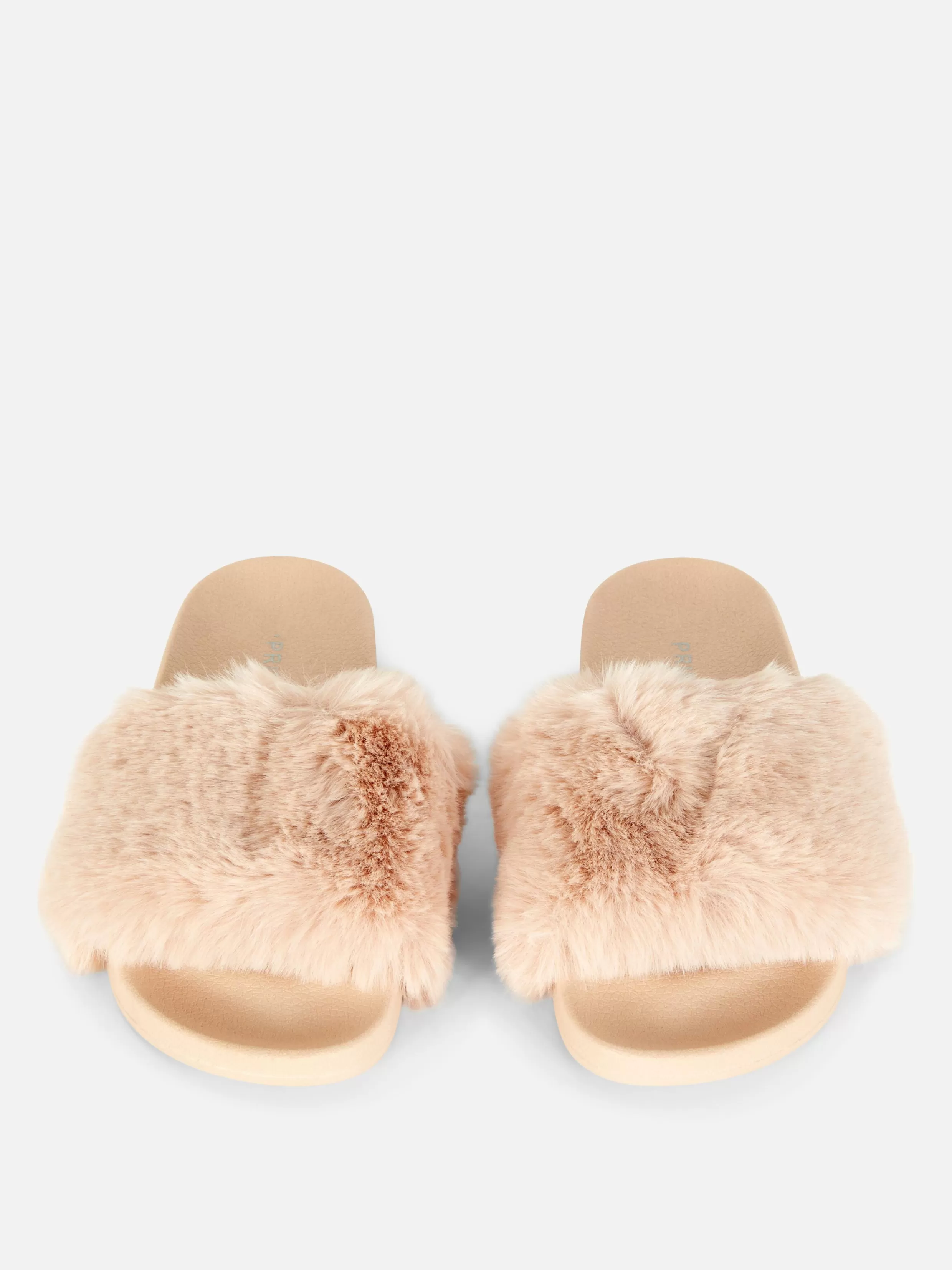 Fashion Faux Fur Slides Women Flip Flops And Slides