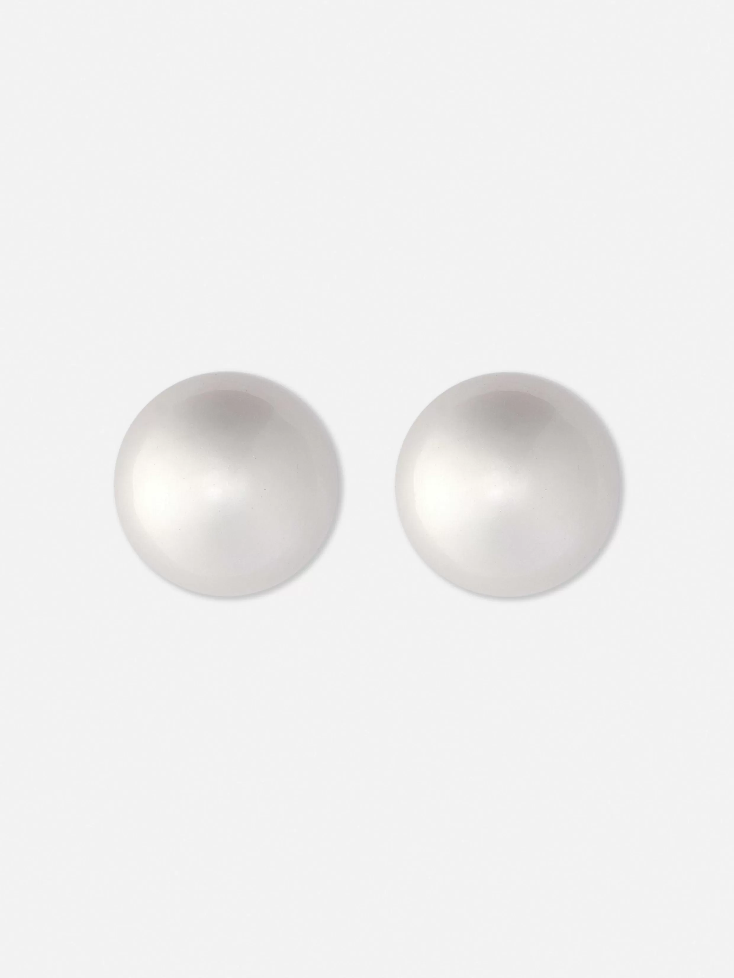 Shop Faux Pearl Stud Earrings Women Jewelry