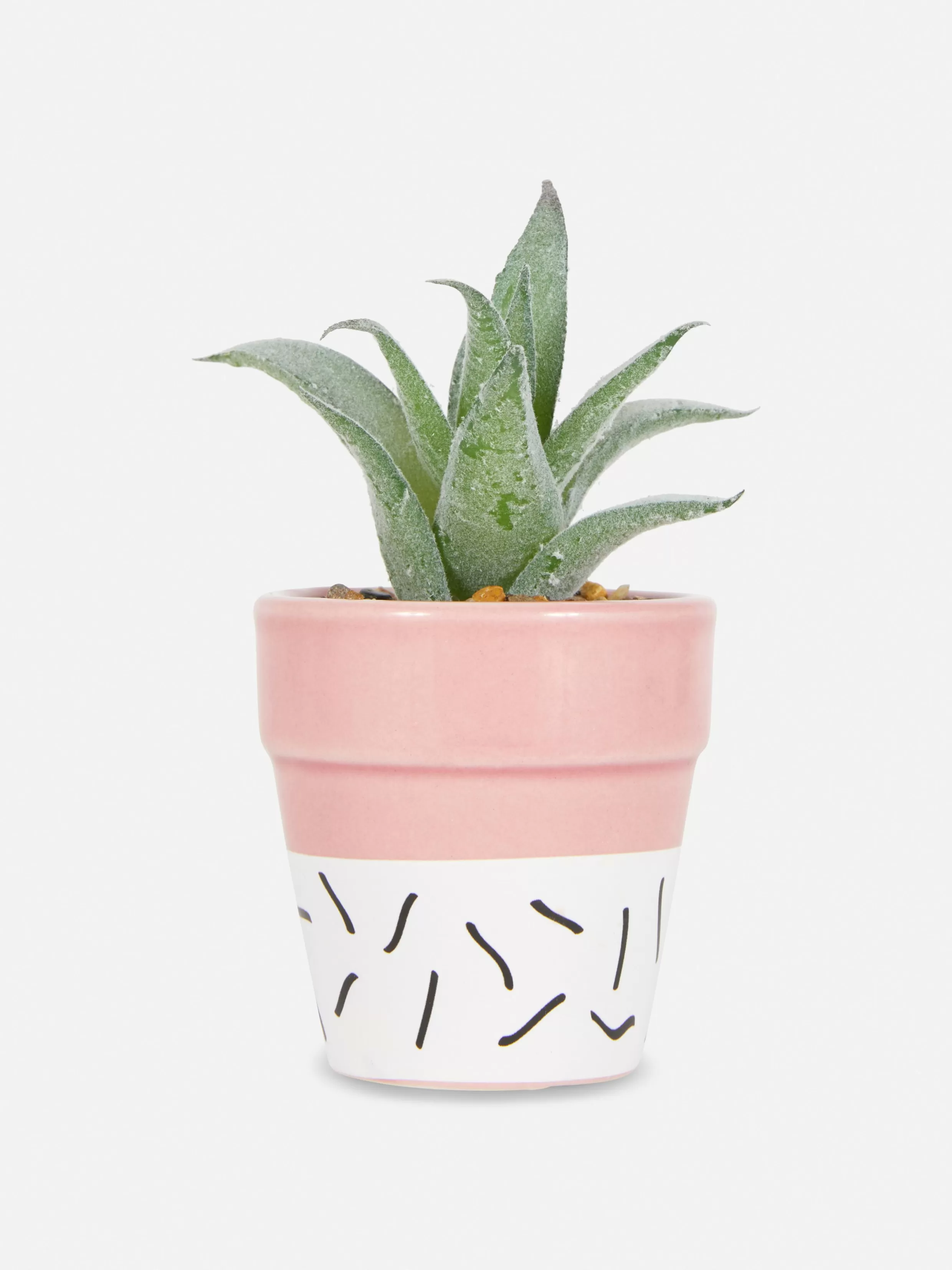 Discount Faux Succulent In Colorful Pot Faux Plants And Flowers