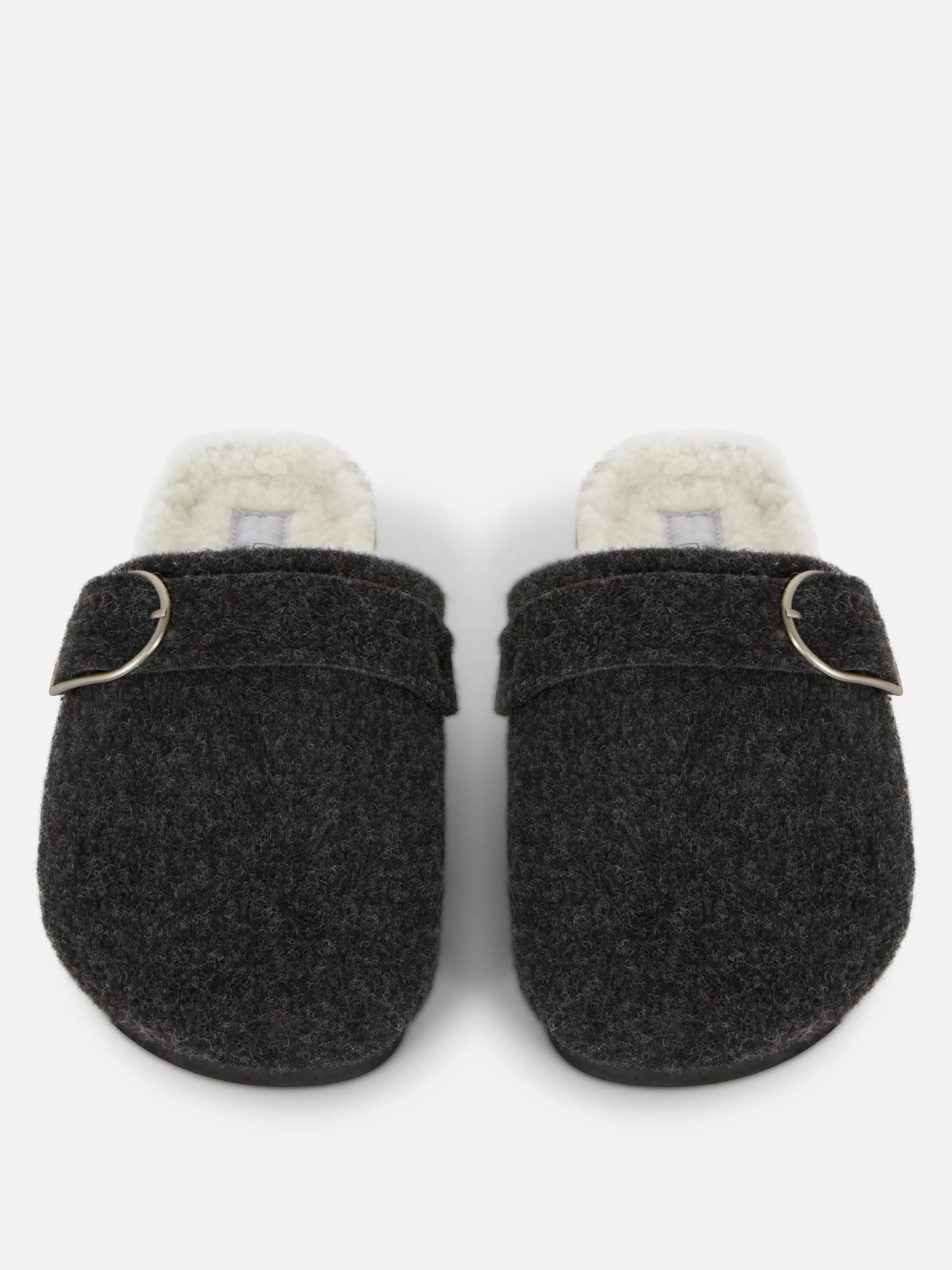 Discount Felt Clog Mules Women Slippers