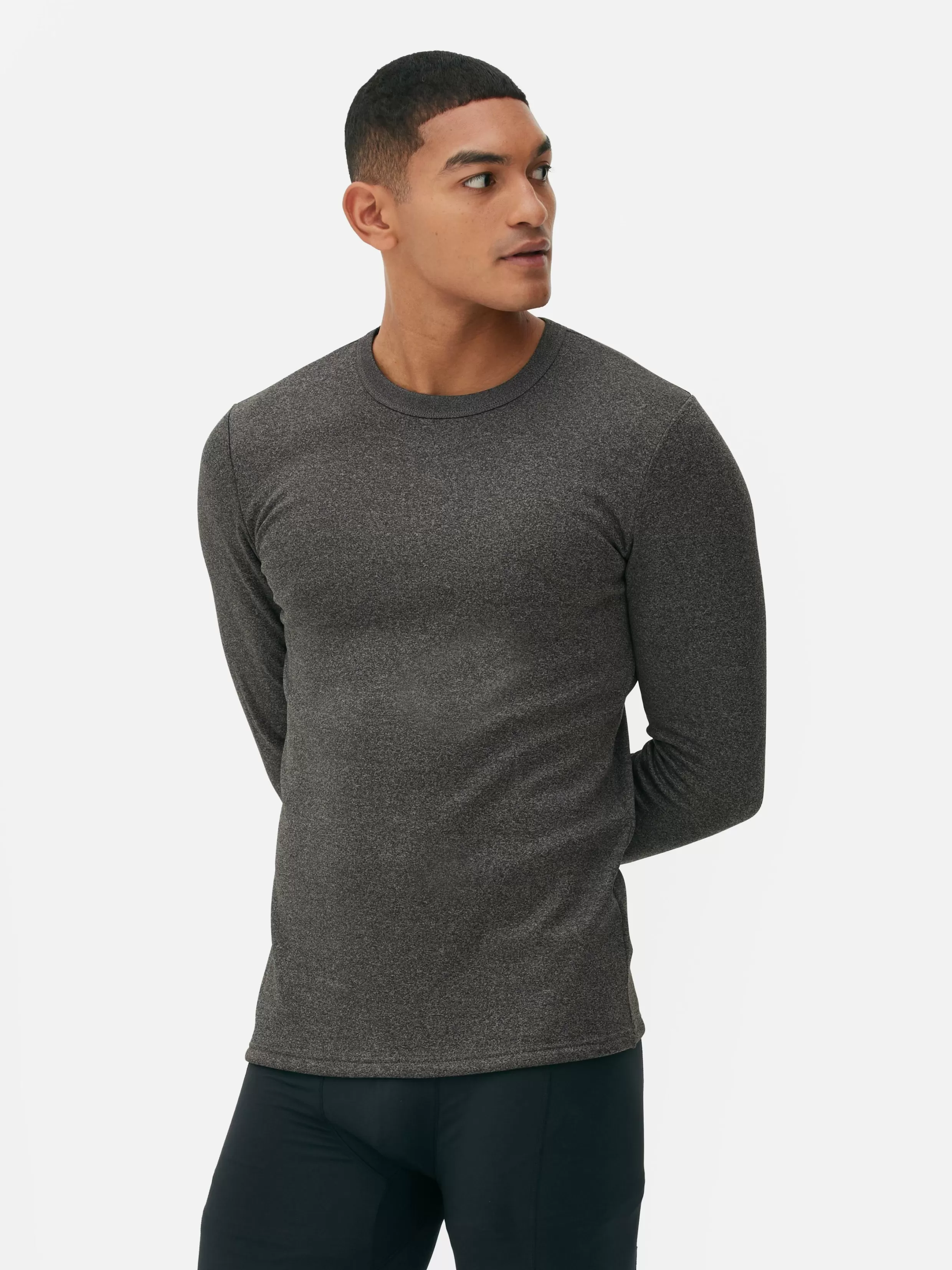 Cheap Fleece Lined Long Sleeve Top Underwear | Sportswear