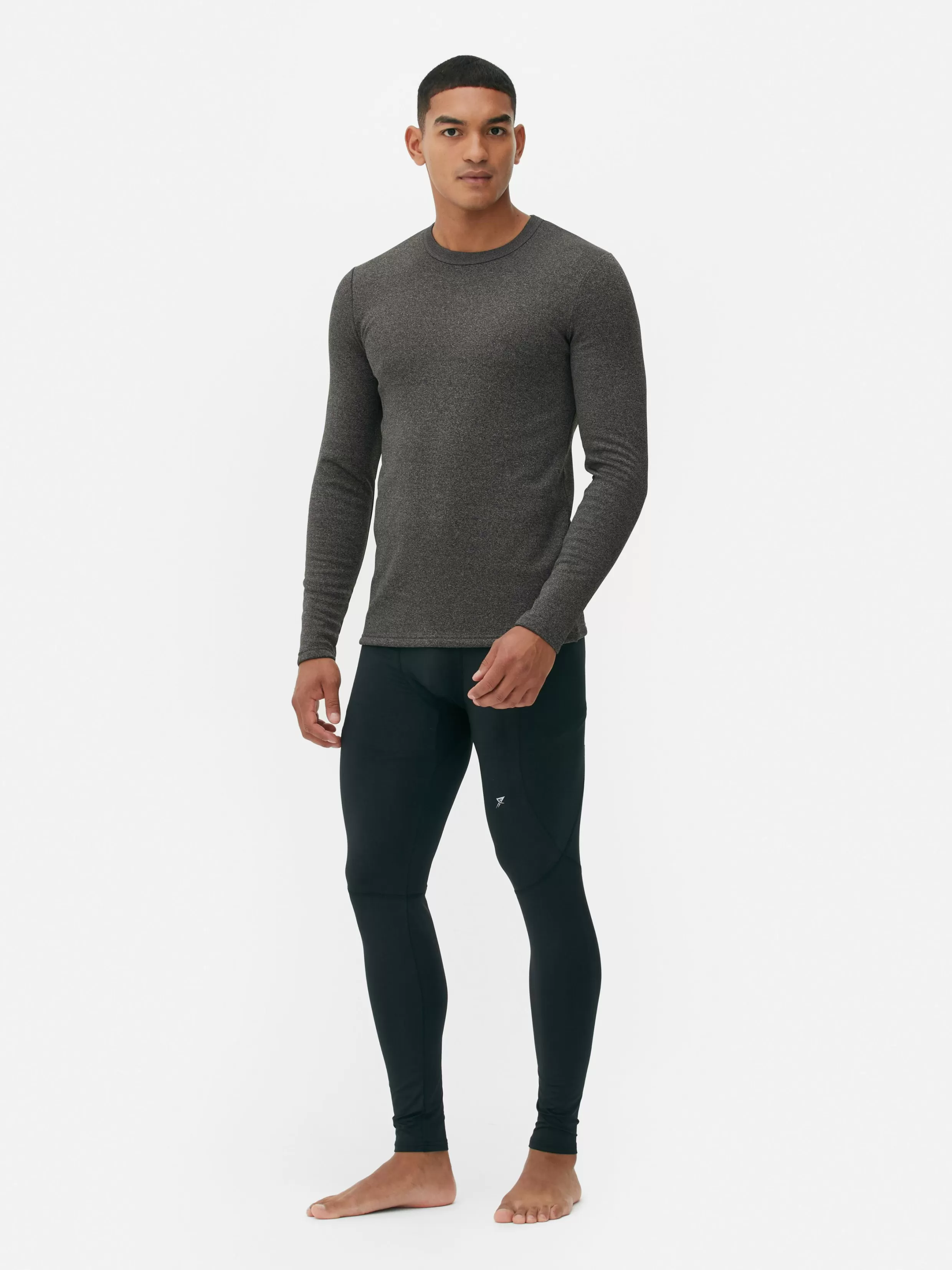 Cheap Fleece Lined Long Sleeve Top Underwear | Sportswear