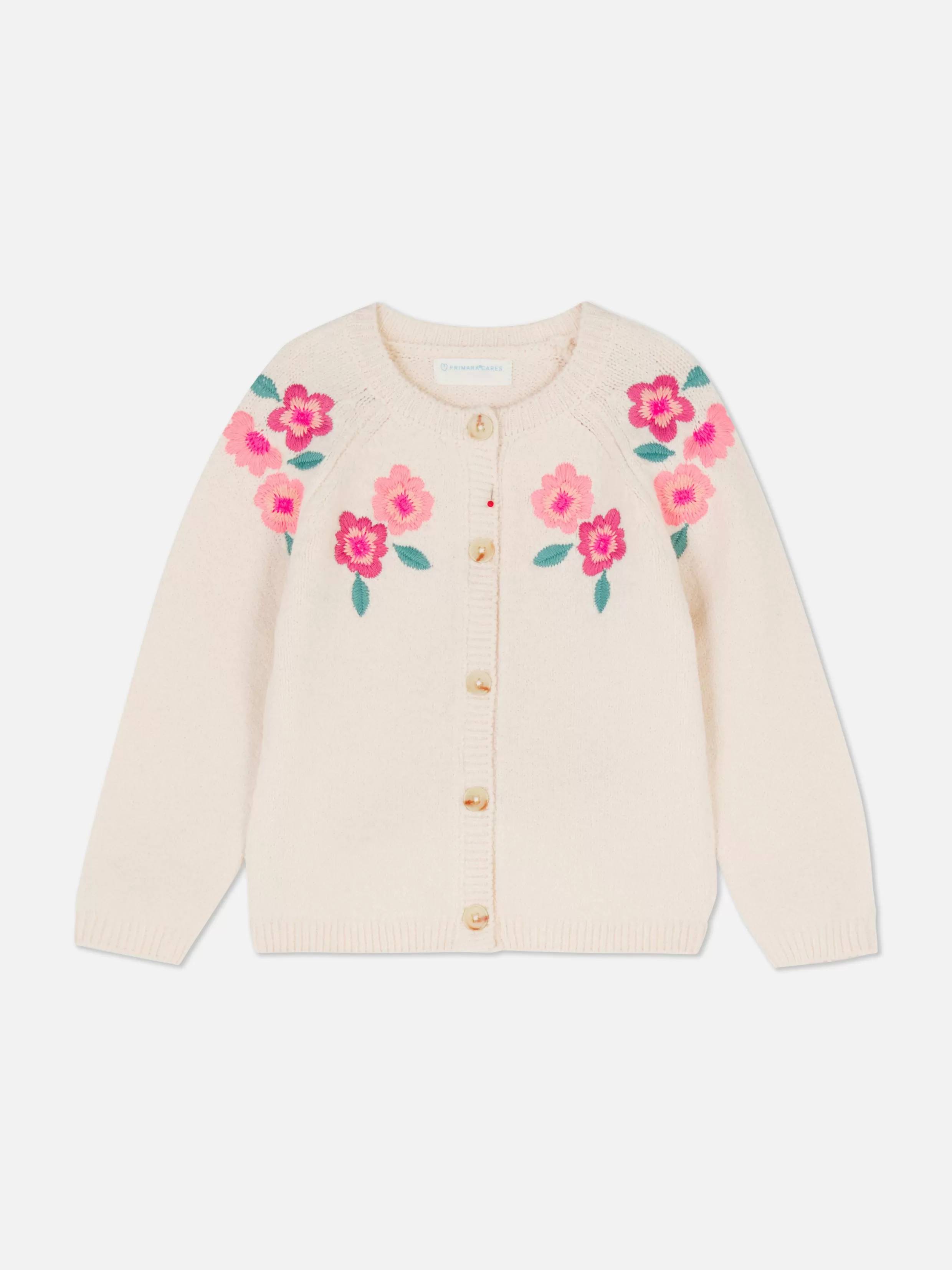 Hot Floral Embroidered Cardigan Kids Sweaters And Cardigans