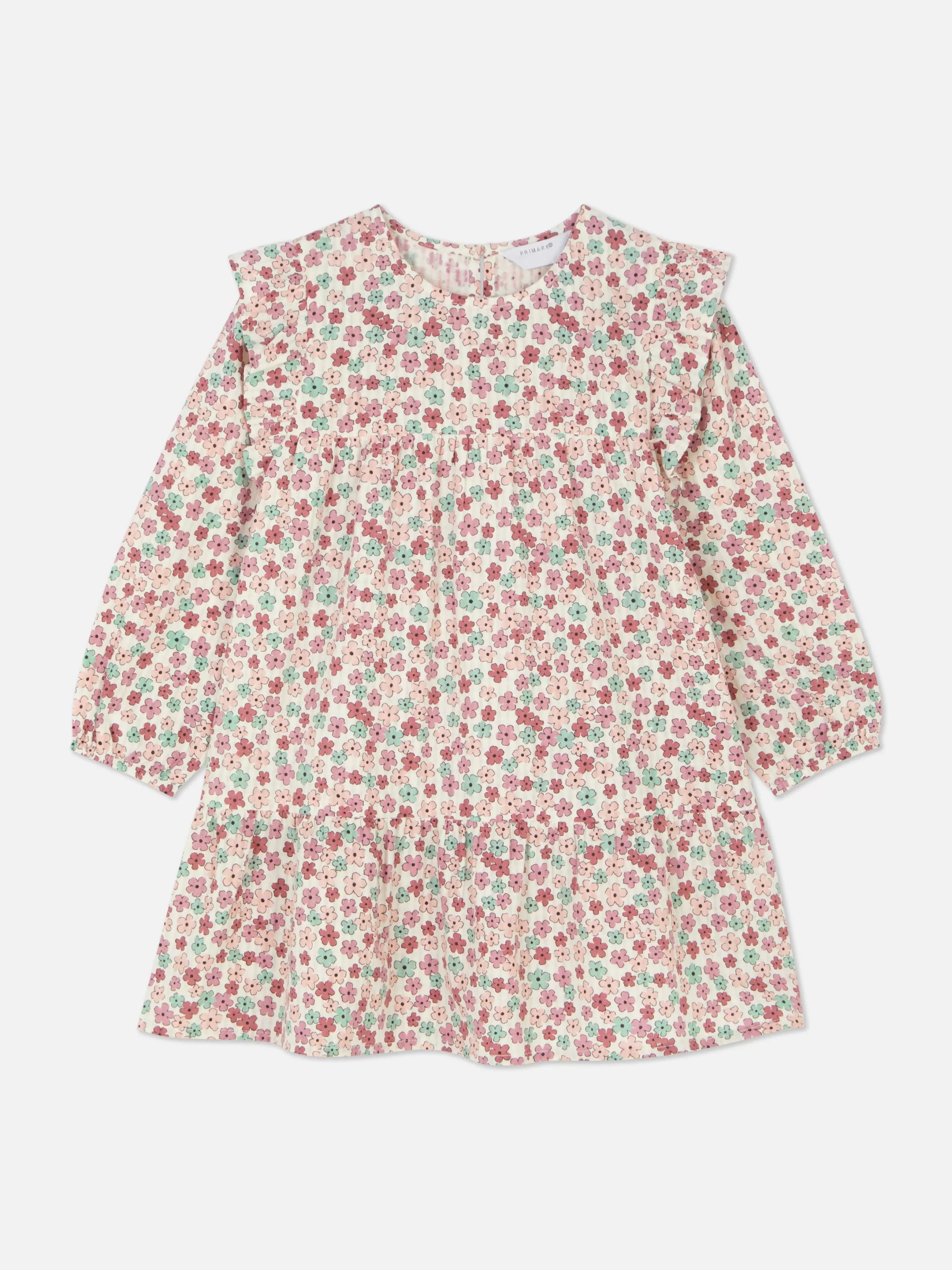 Clearance Floral Ruffle Dress Kids Dresses